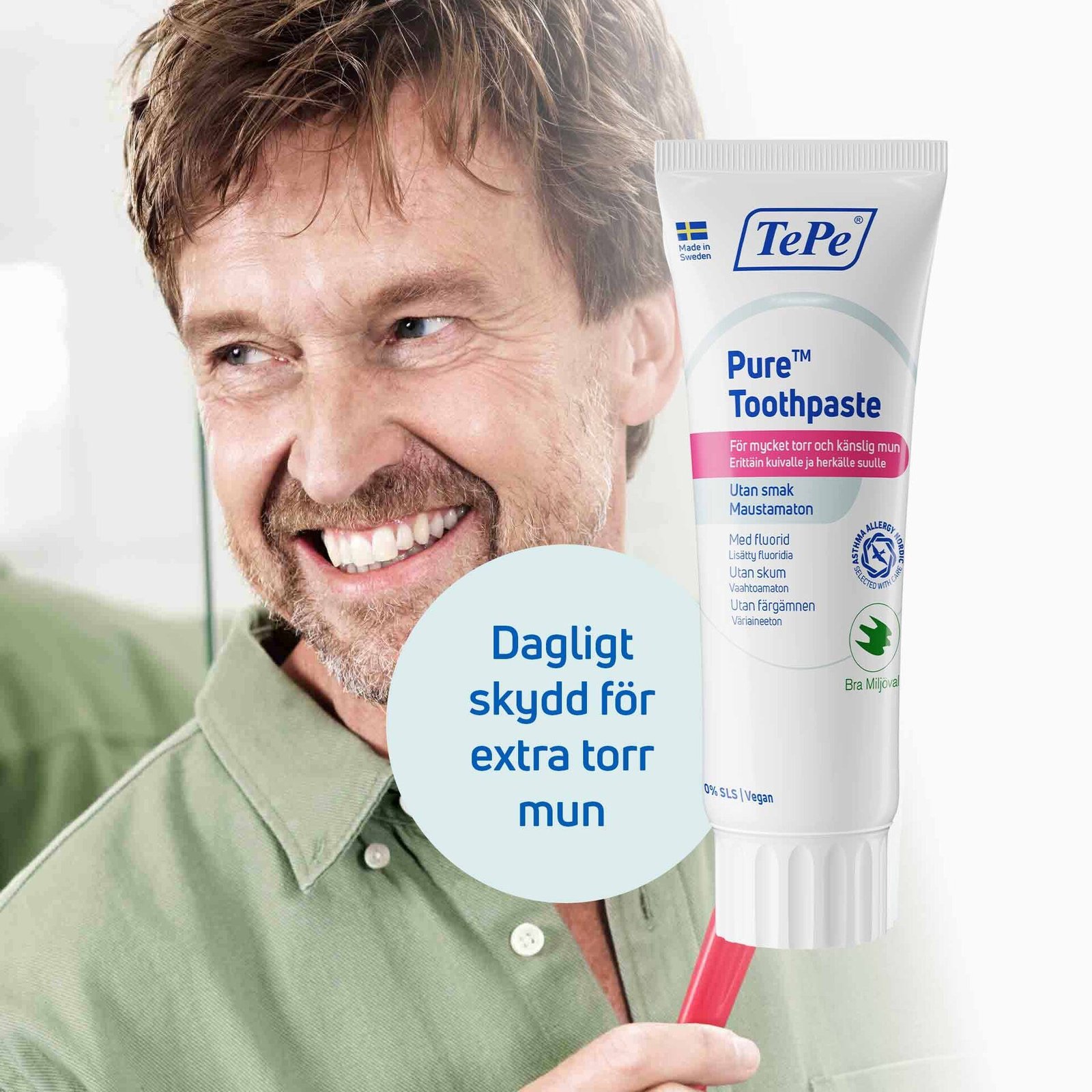 Tepe Pure Toothpaste Utan Smak 75 ml