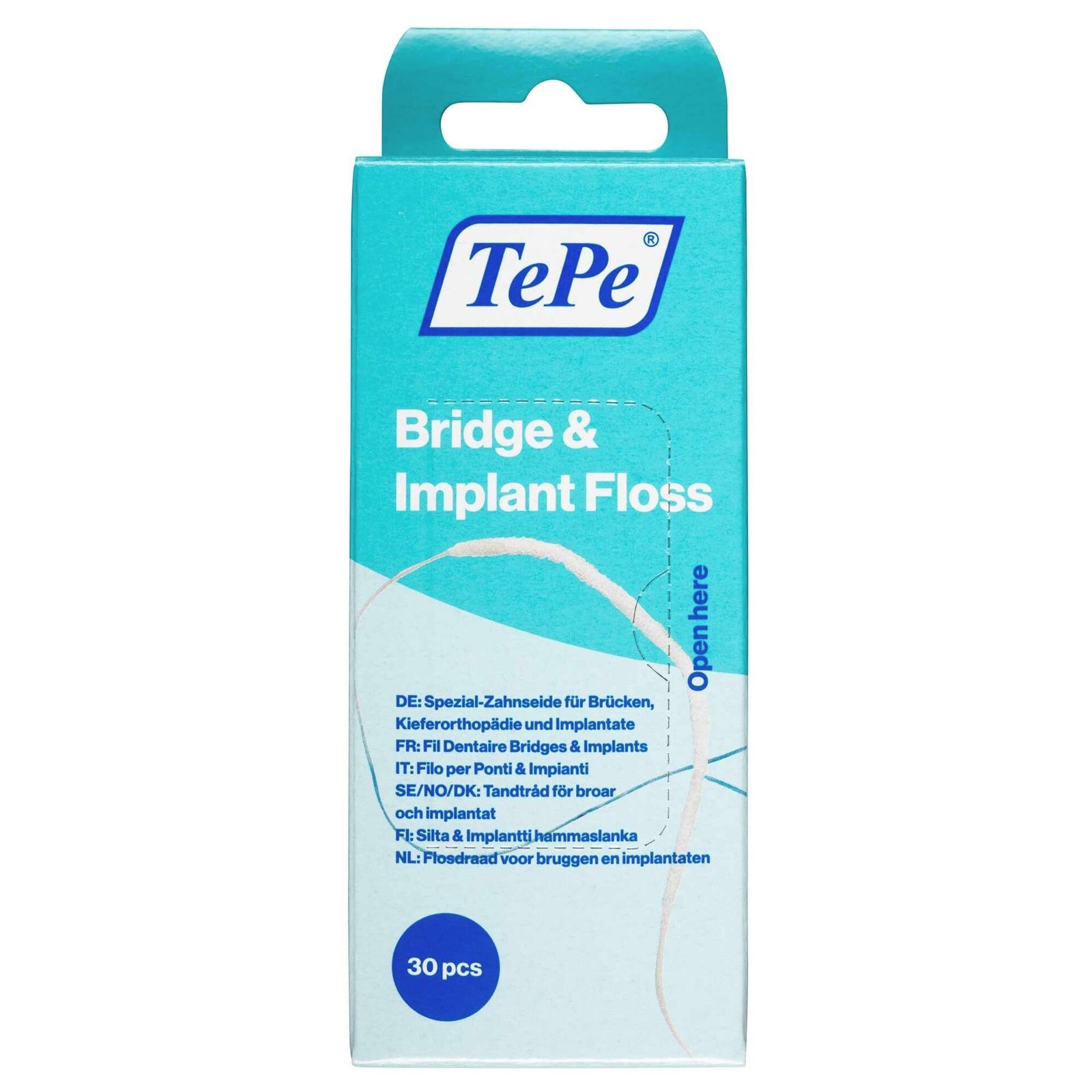 TePe Bridge & Implant Floss 30 st