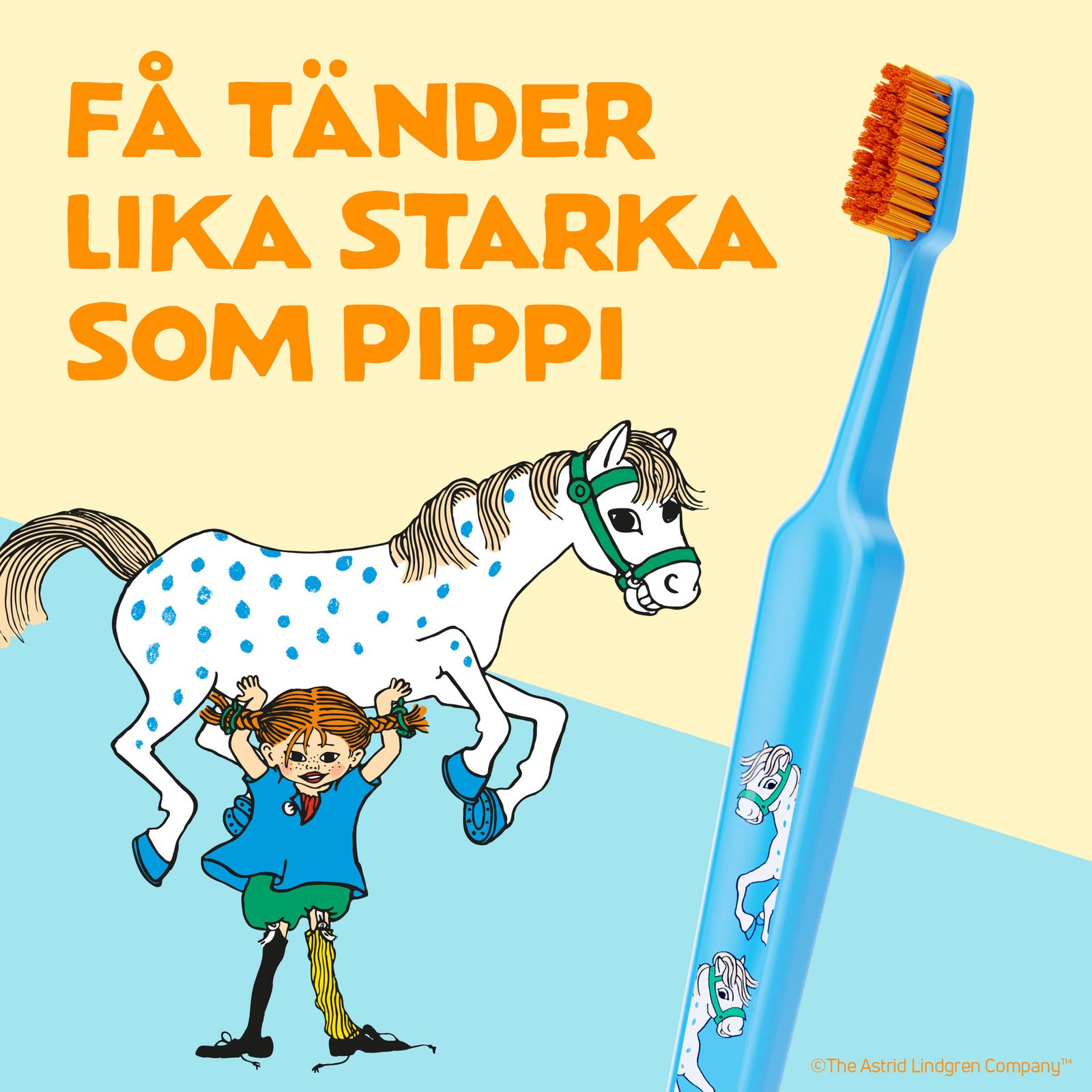TePe Kids Pippi Extra Soft Tandborste 1-pack