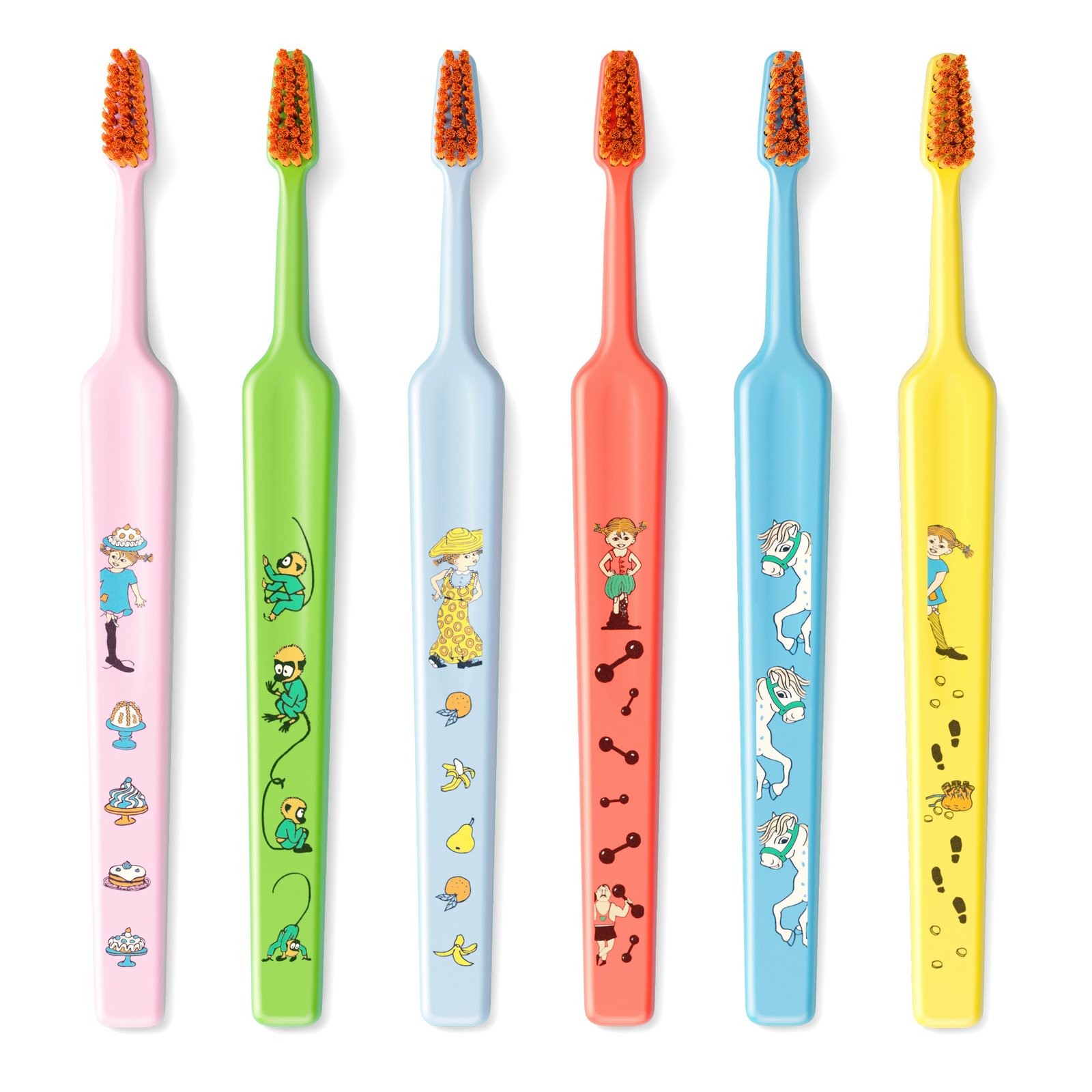TePe Kids Pippi Extra Soft Tandborste 3-pack