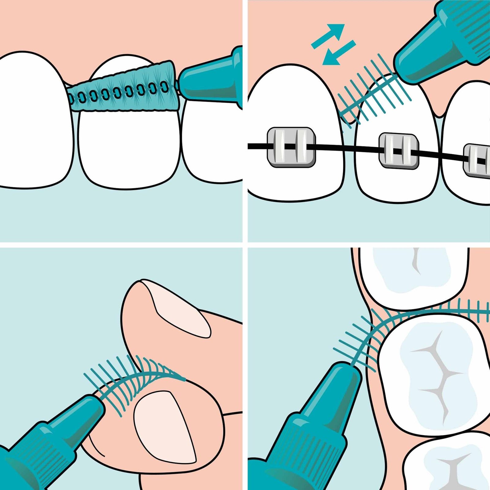 TePe EasyFit M/L 20 st