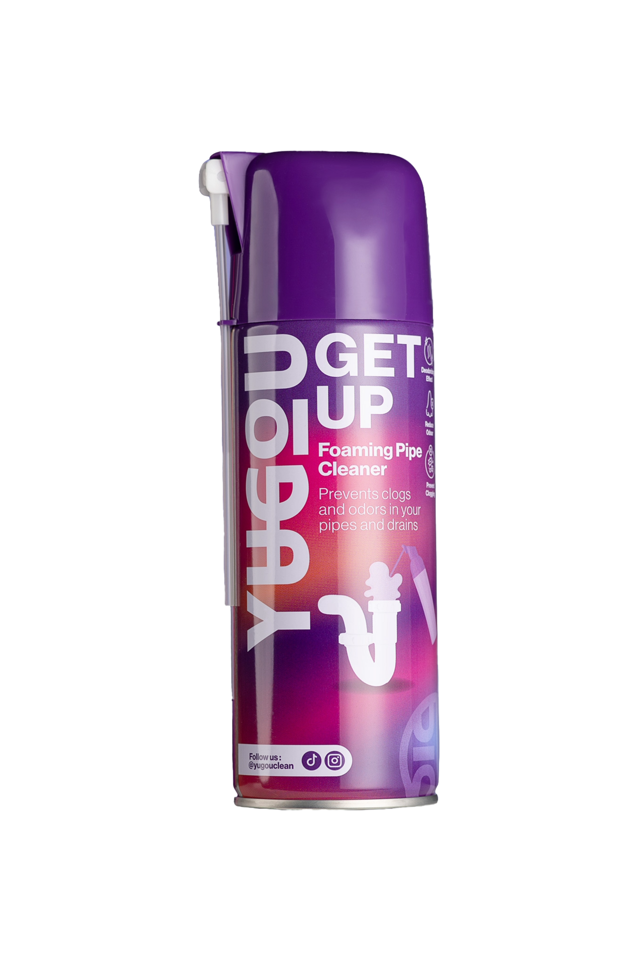 YUGOU GET UP Foaming Pipe Cleaner 450 ml