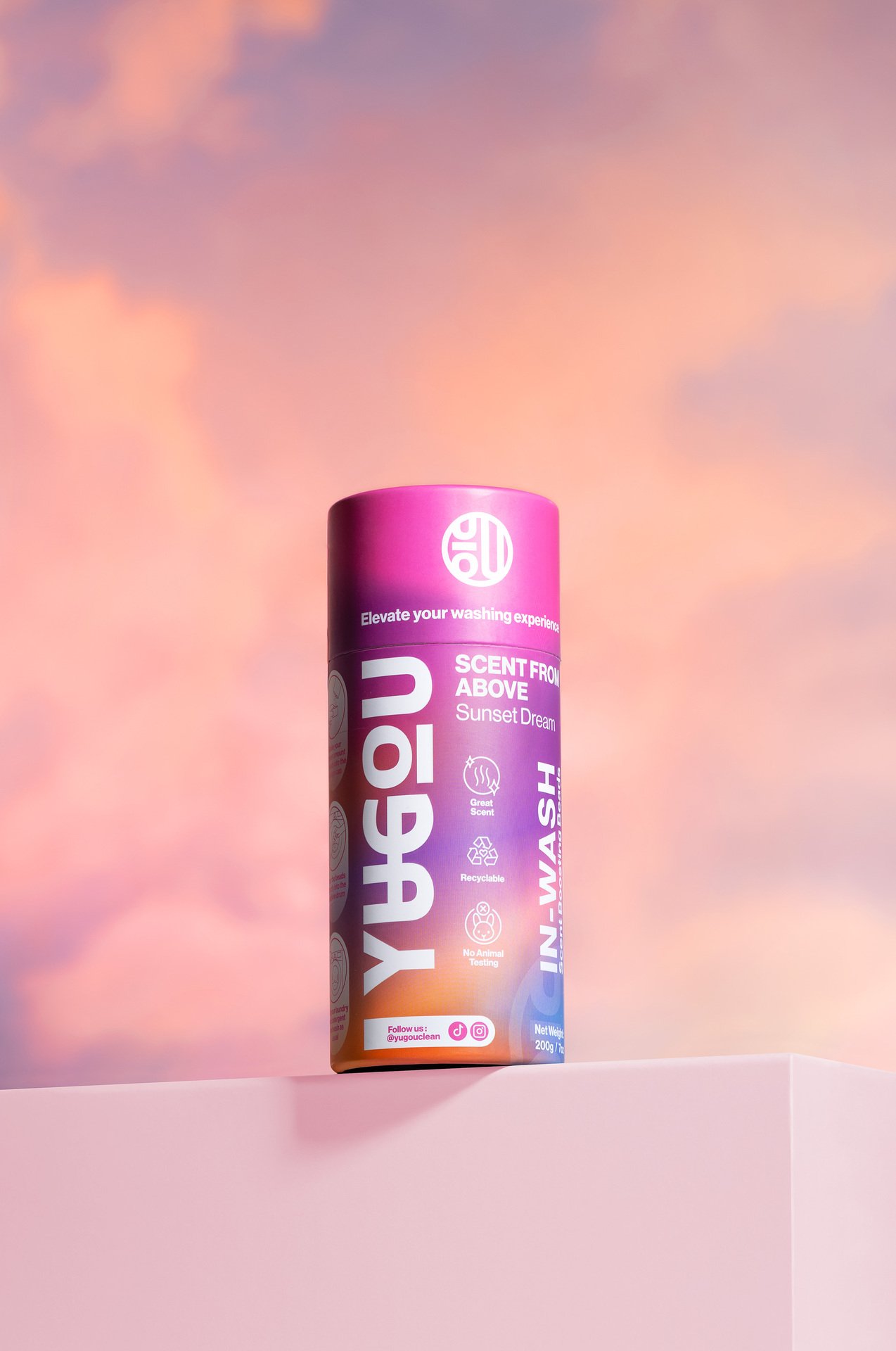 YUGOU IN-WASH Scent Boosting Beads -  Sunset dream 200 g