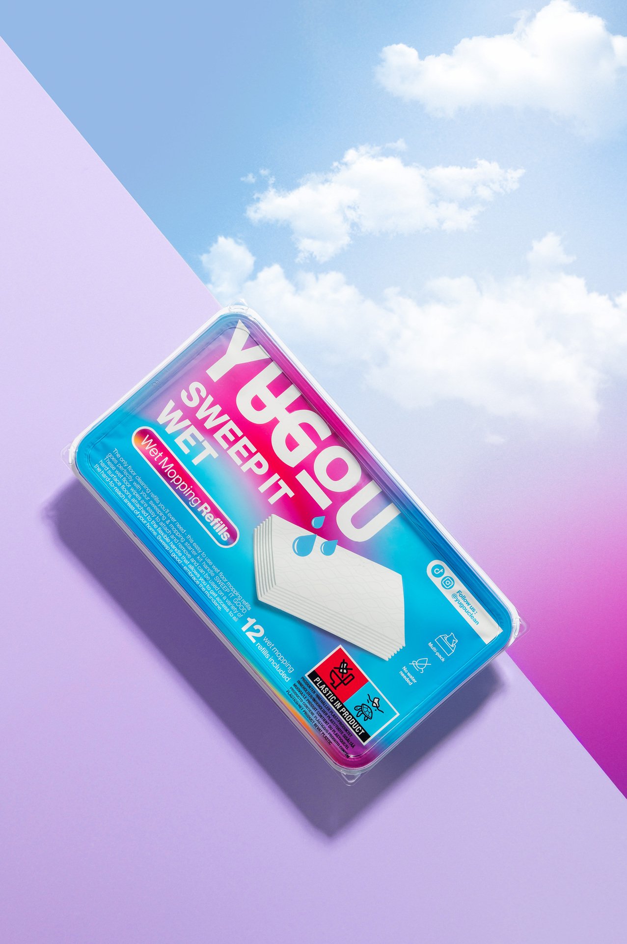 YUGOU SWEEP IT WET Wet Sweeping Refills  12 st