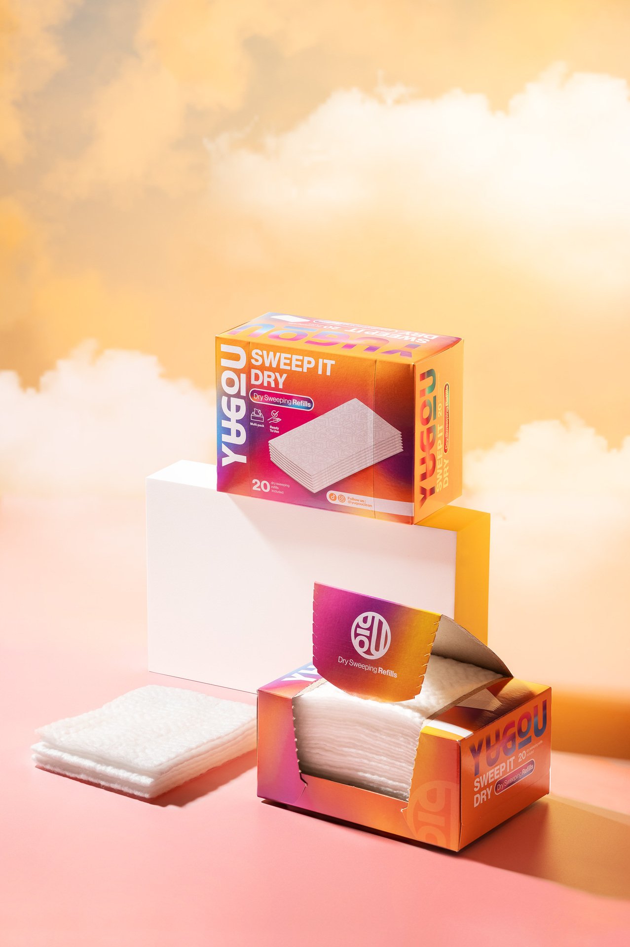 YUGOU SWEEP IT DRY Dry Sweeping Refills 20 st