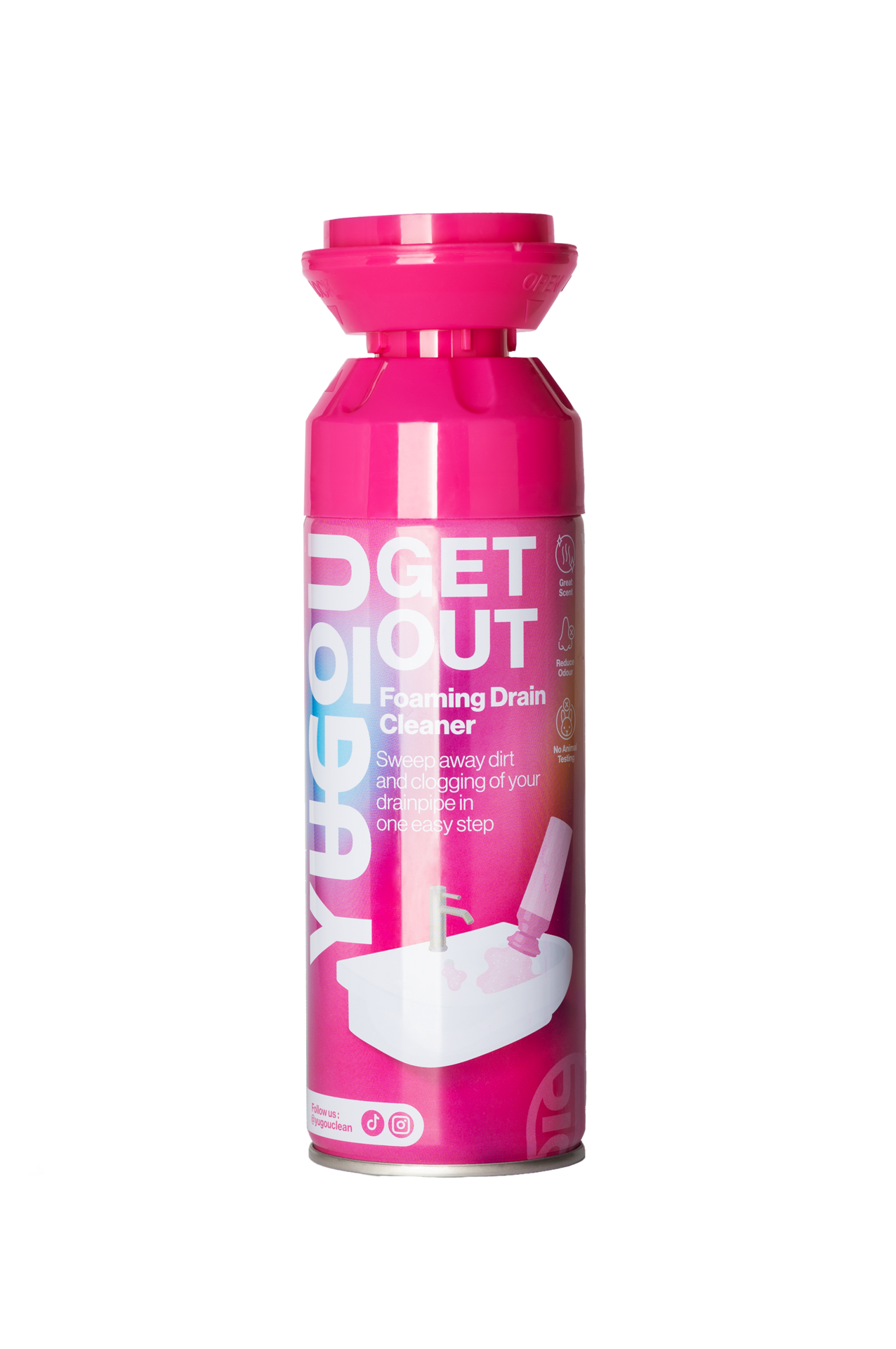 YUGOU GET OUT Foam Drain Cleaner 450ml