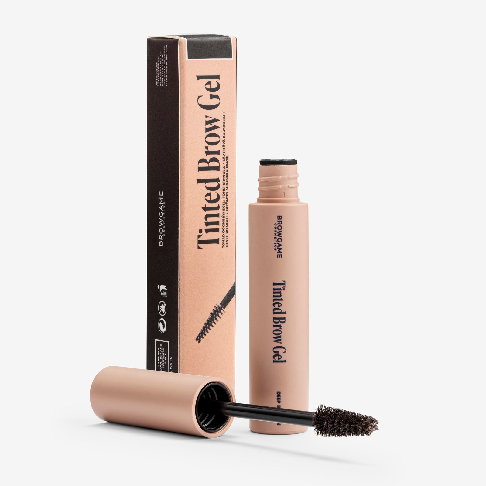 Browgame Cosmetics Tinted Brow Gel Deep Brown 6 g