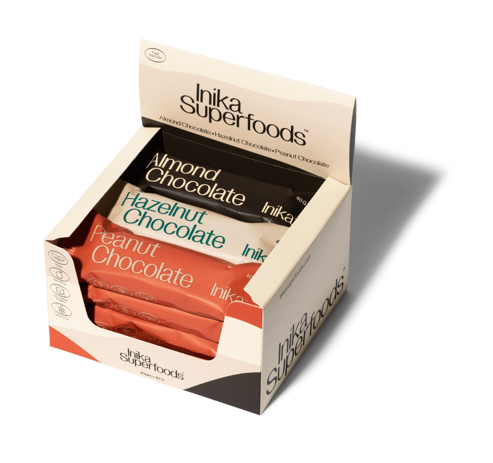 Inika Superfoods Selection Box Nuts 12-pack