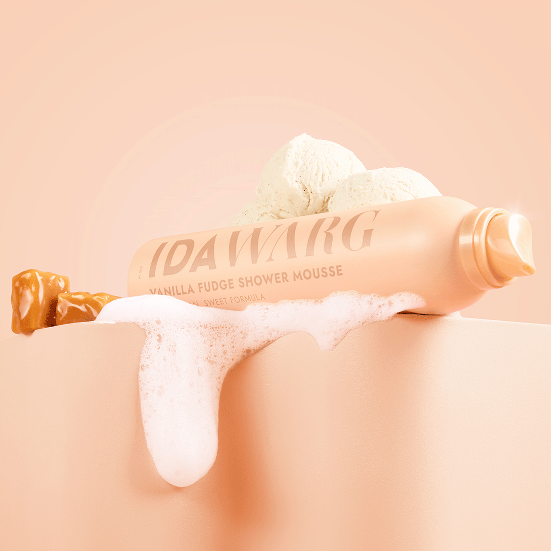 Ida Warg Beauty Vanilla Fudge Shower Mousse Duschmousse 200 ml