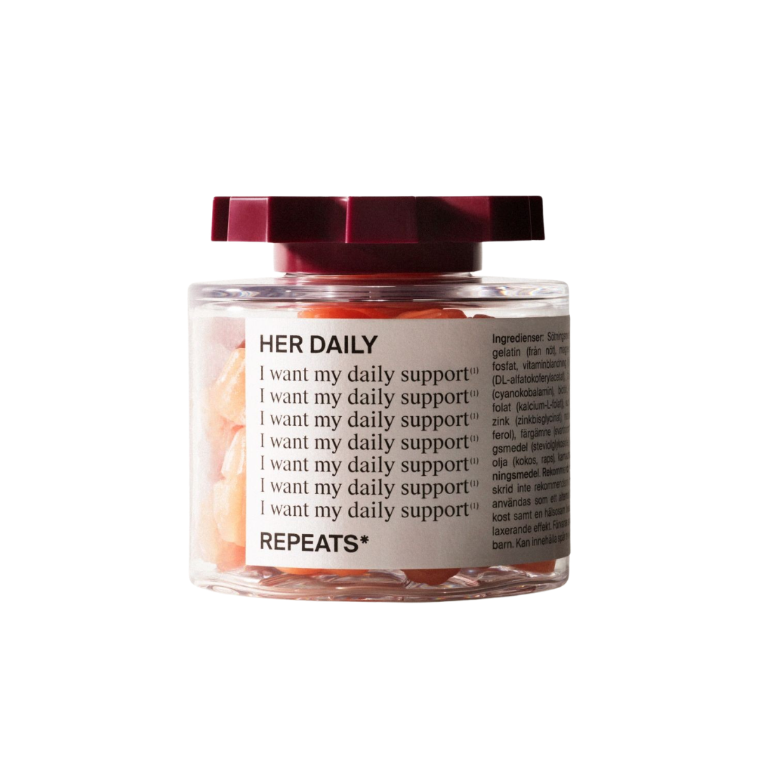 REPEATS HER DAILY