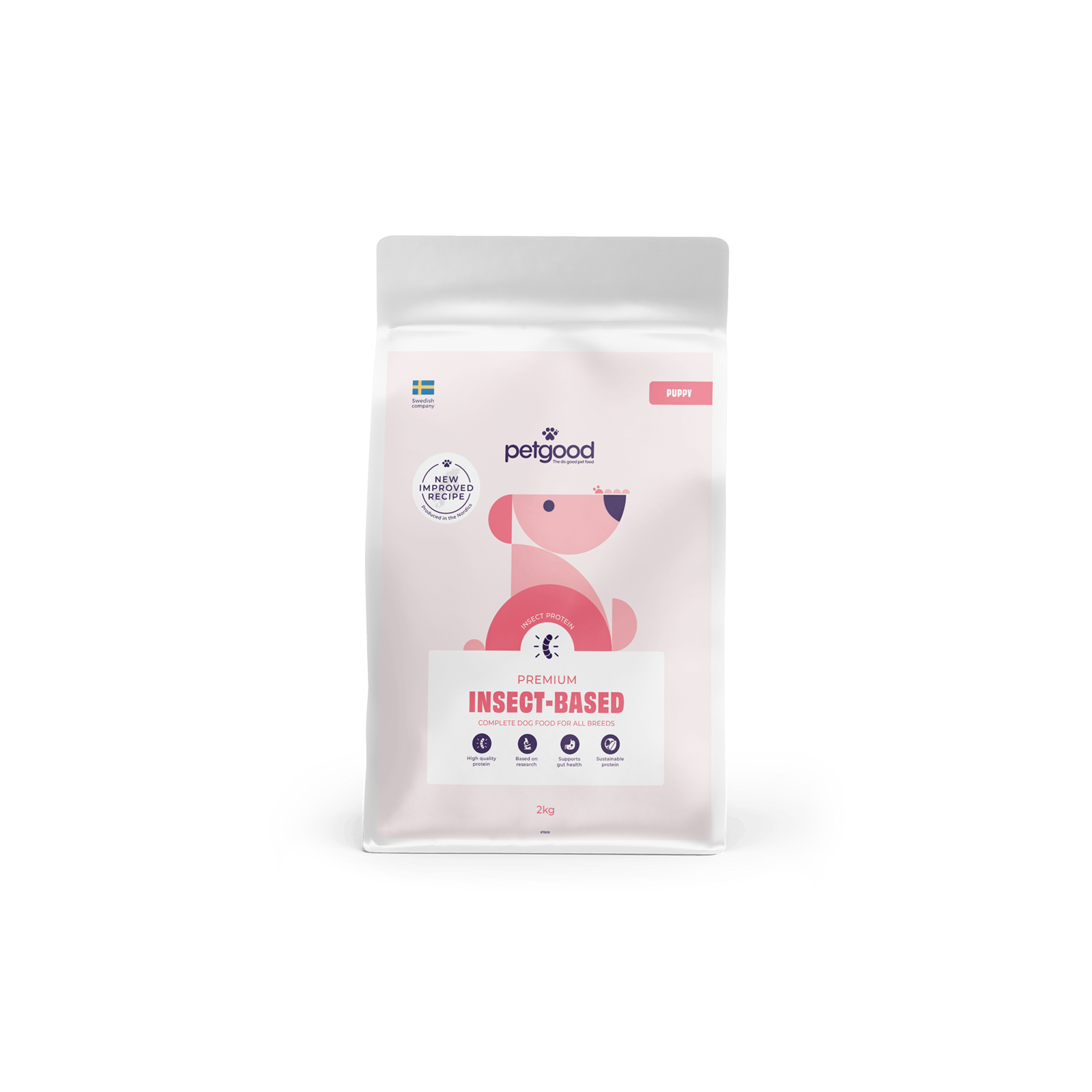 Petgood Insektsbaserat Premiumfoder Valp 2 kg