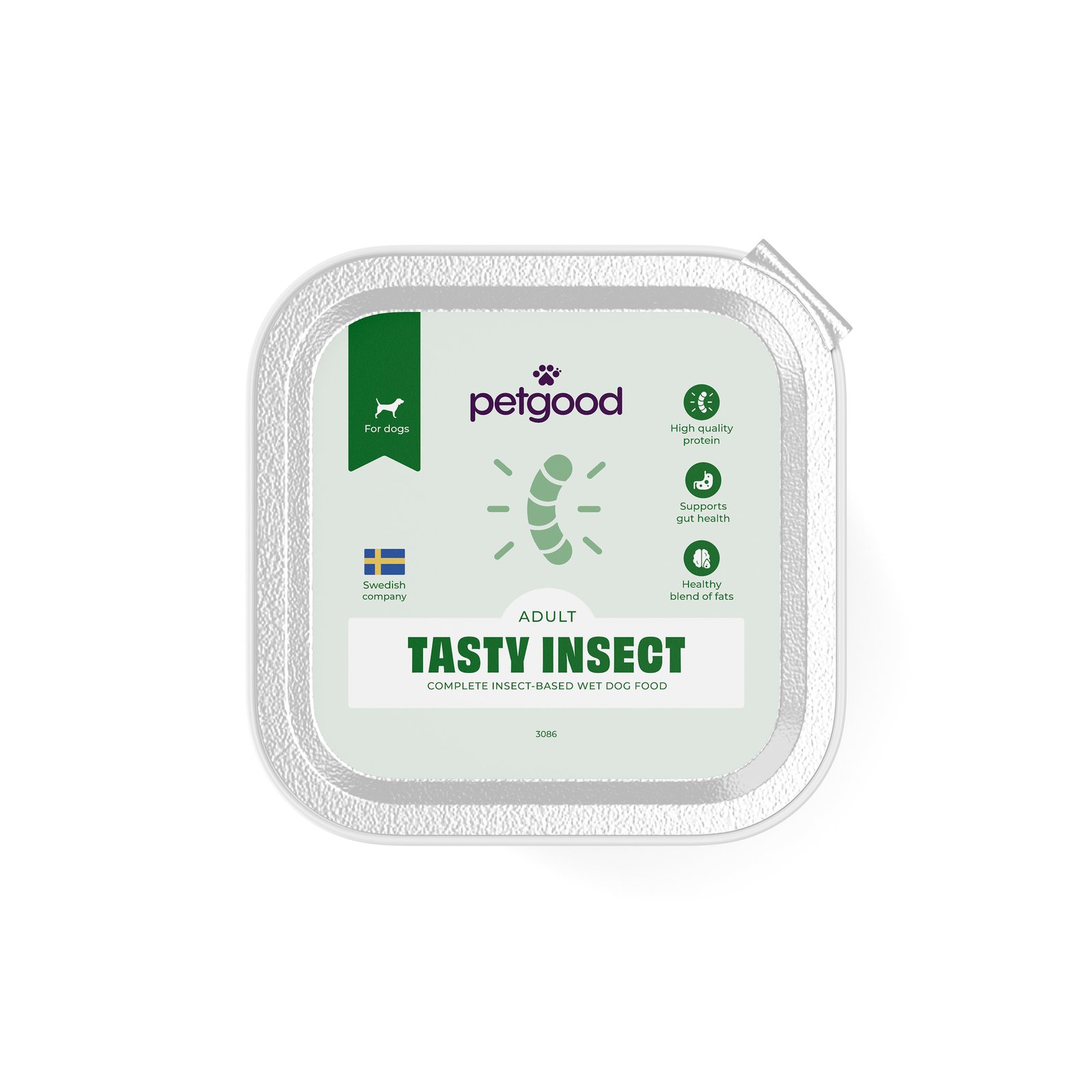 Petgood Insektspate Våtfoder Topping Hund 300 g
