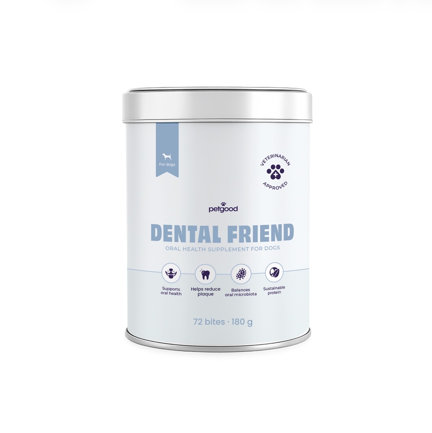 Petgood Dental Friend - Insektsbaserat Kosttillskott För Hundar 180 g