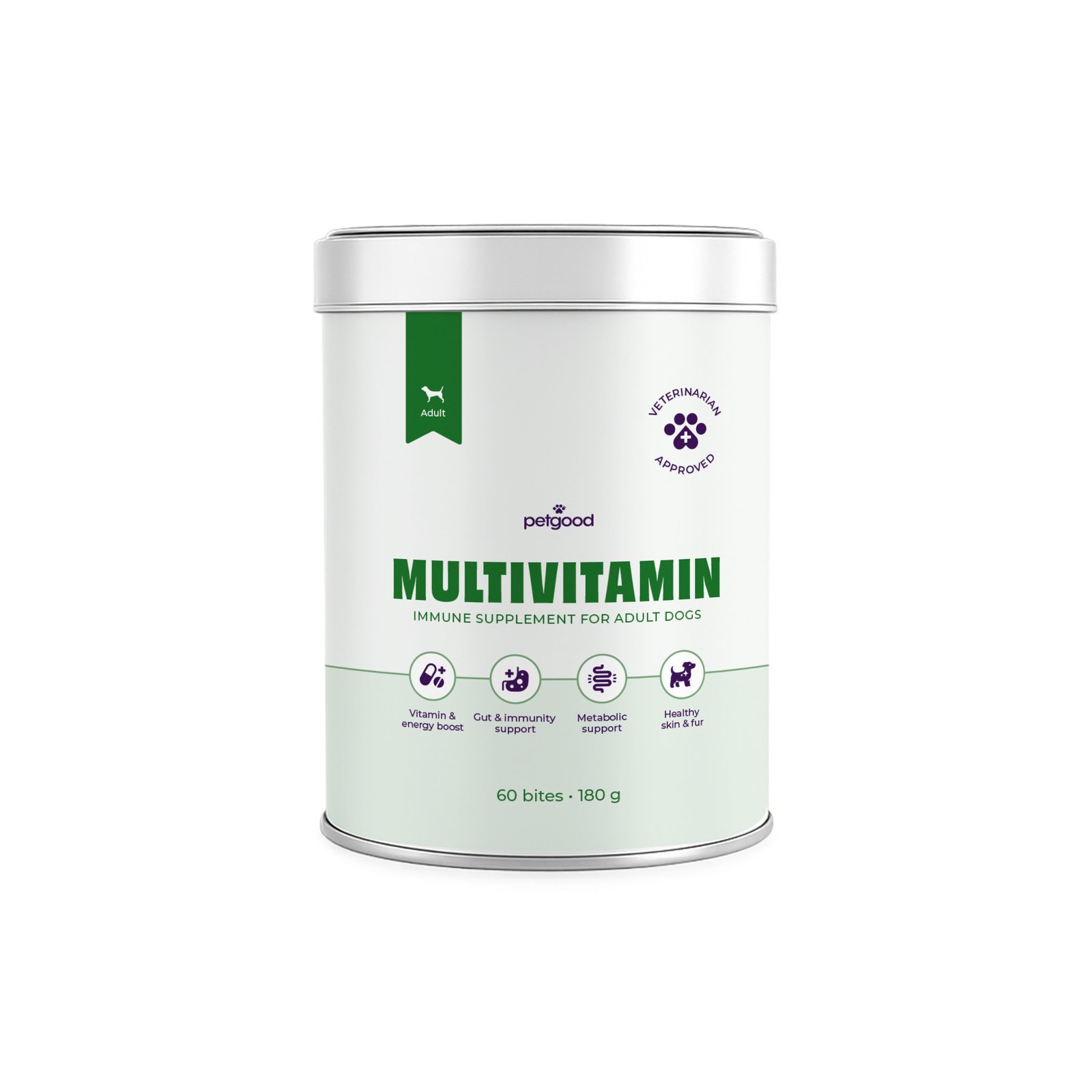 Petgood Multivitamin For Adult Dogs 180 g