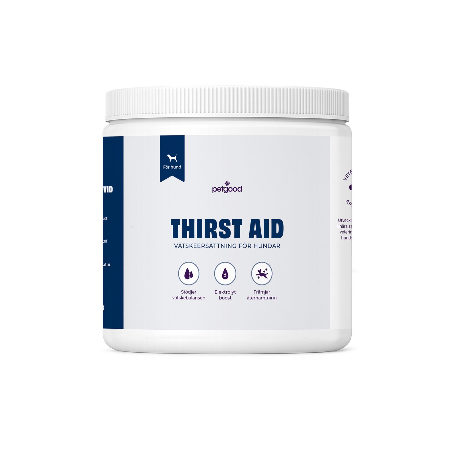 Petgood Thirst Aid - Vätskeersättning För Hundar 400 g