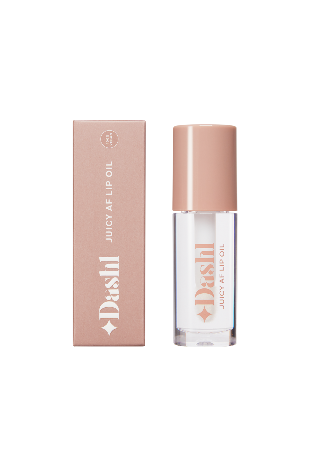 Dashl Juicy AF Lip Oil Look Good Naked 3,9 ml
