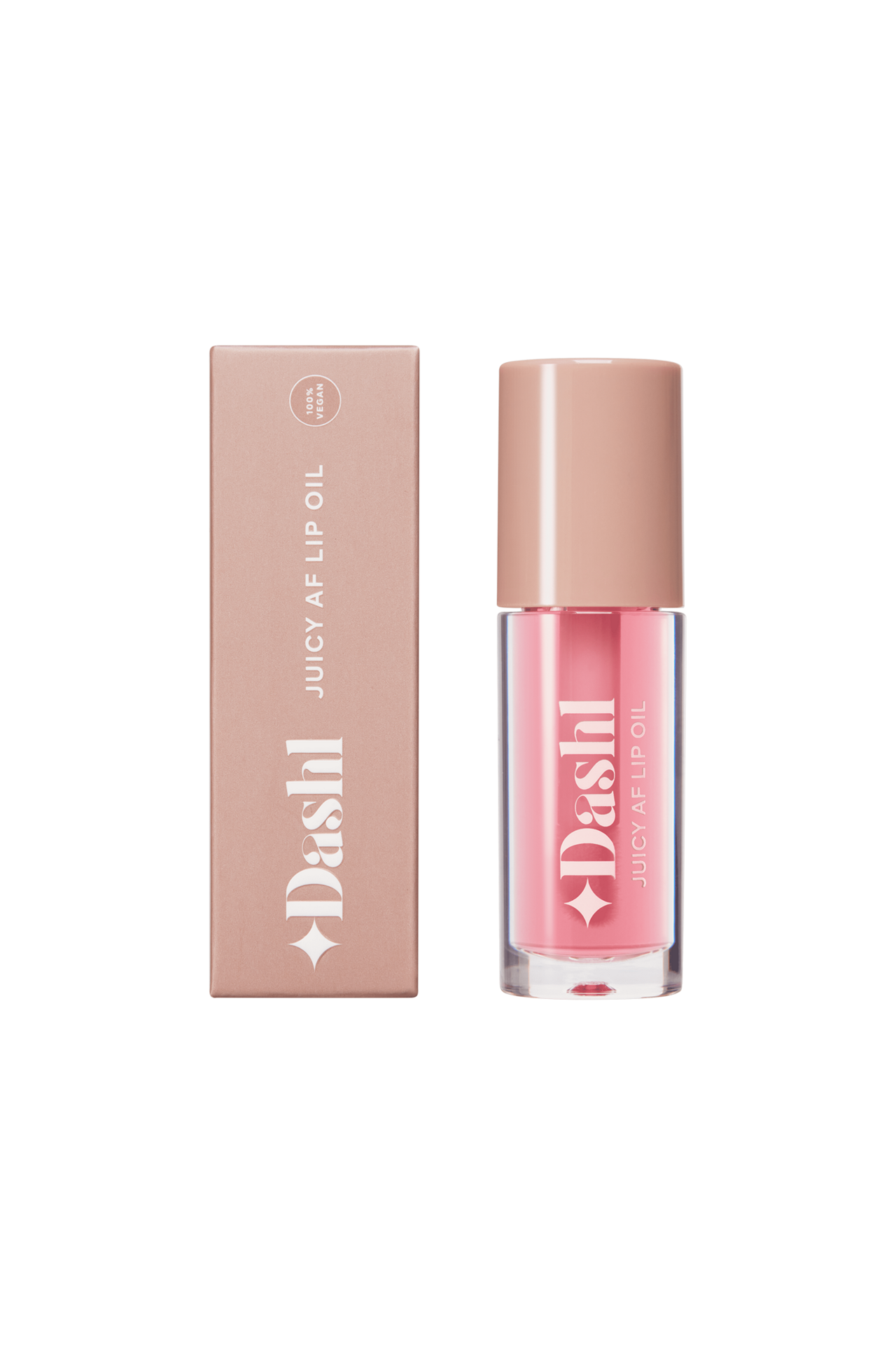 Dashl Juicy AF Lip Oil  Blushing 3,9 ml