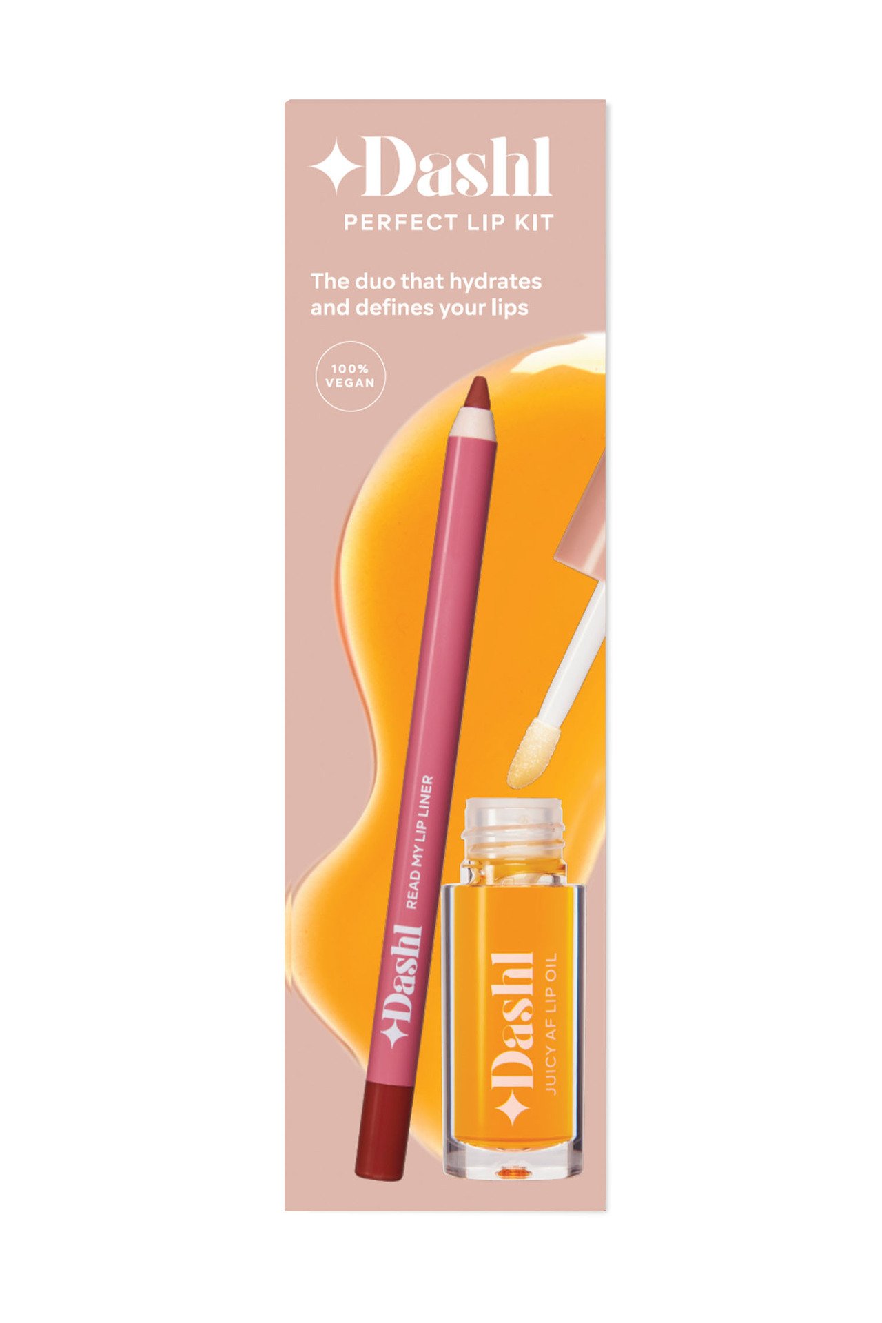 Dashl Perfect Lip Kit Spice It Up / Melted Sugar