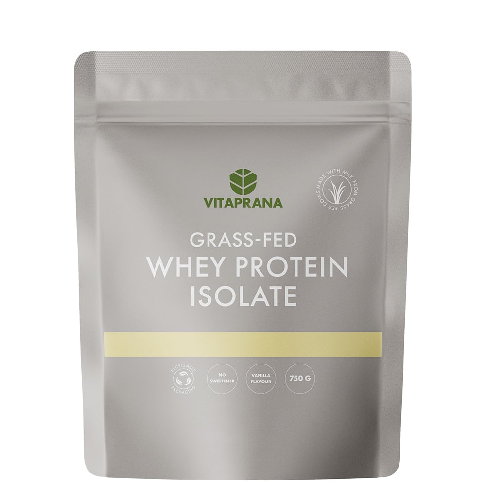 Vitaprana Grass-fed Whey Protein Isolate Vanilj 750g