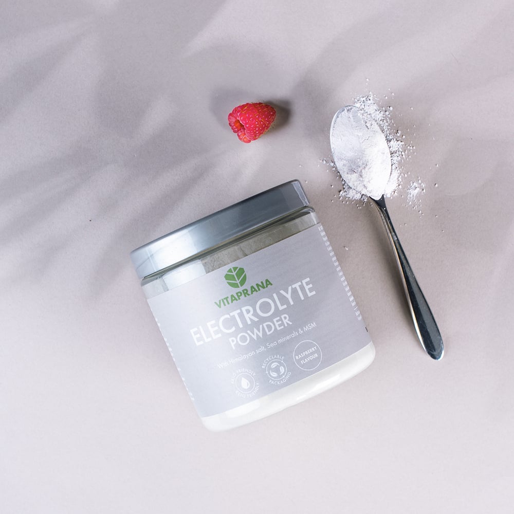 Vitaprana Electrolyte Powder Raspberry 375g