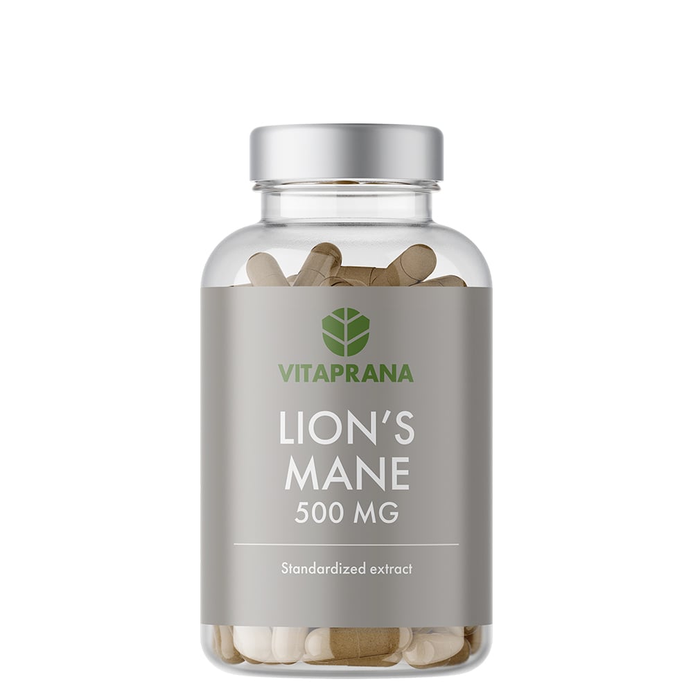 Vitaprana Lion's Mane 500mg 100 kapslar