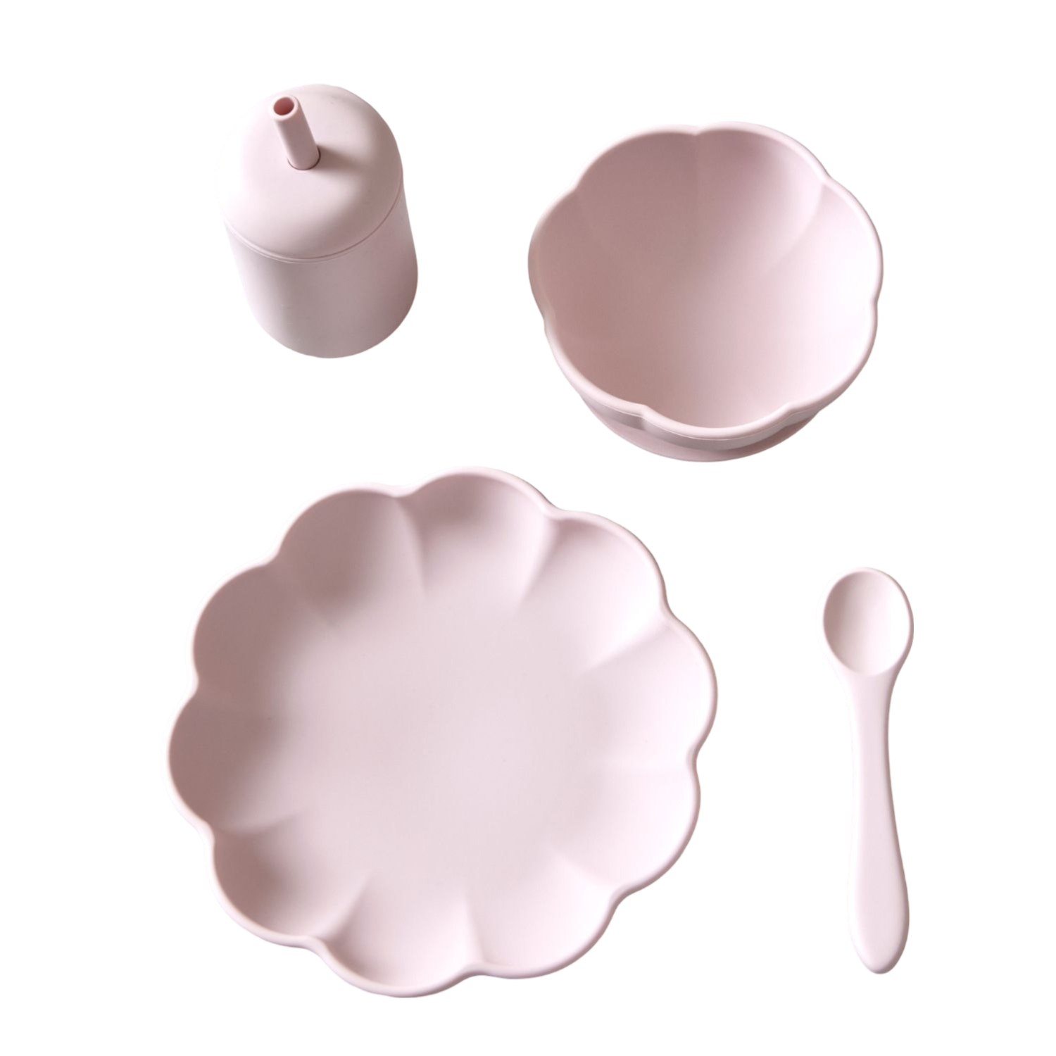 Jack o Juno Little Poppy Dining Set Light Pink