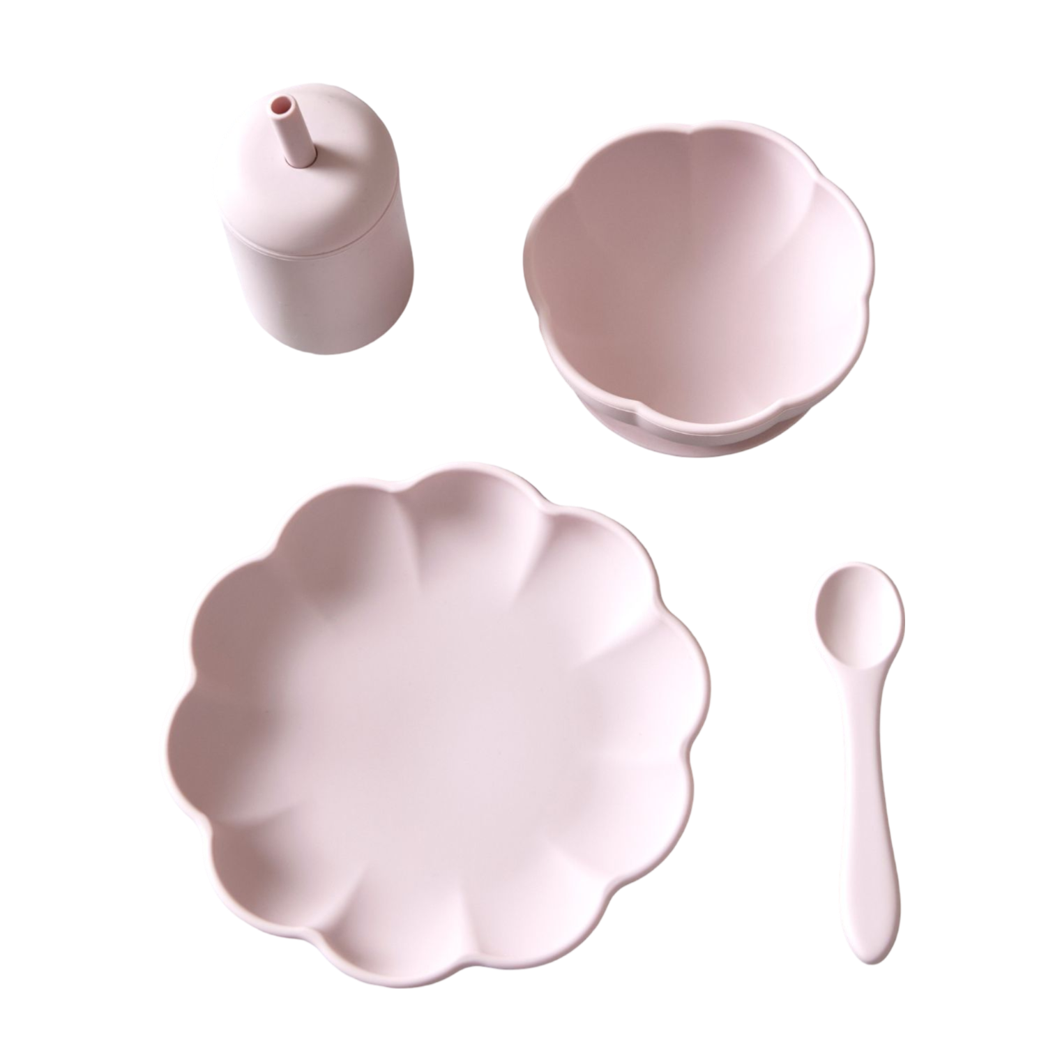 Jack o Juno Little Poppy Dining Set Light Pink