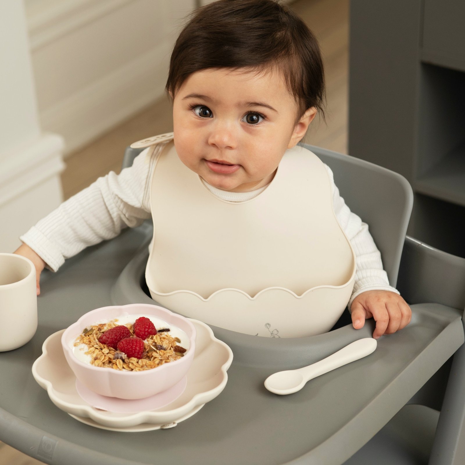 Jack o Juno Poppy Bib Cream
