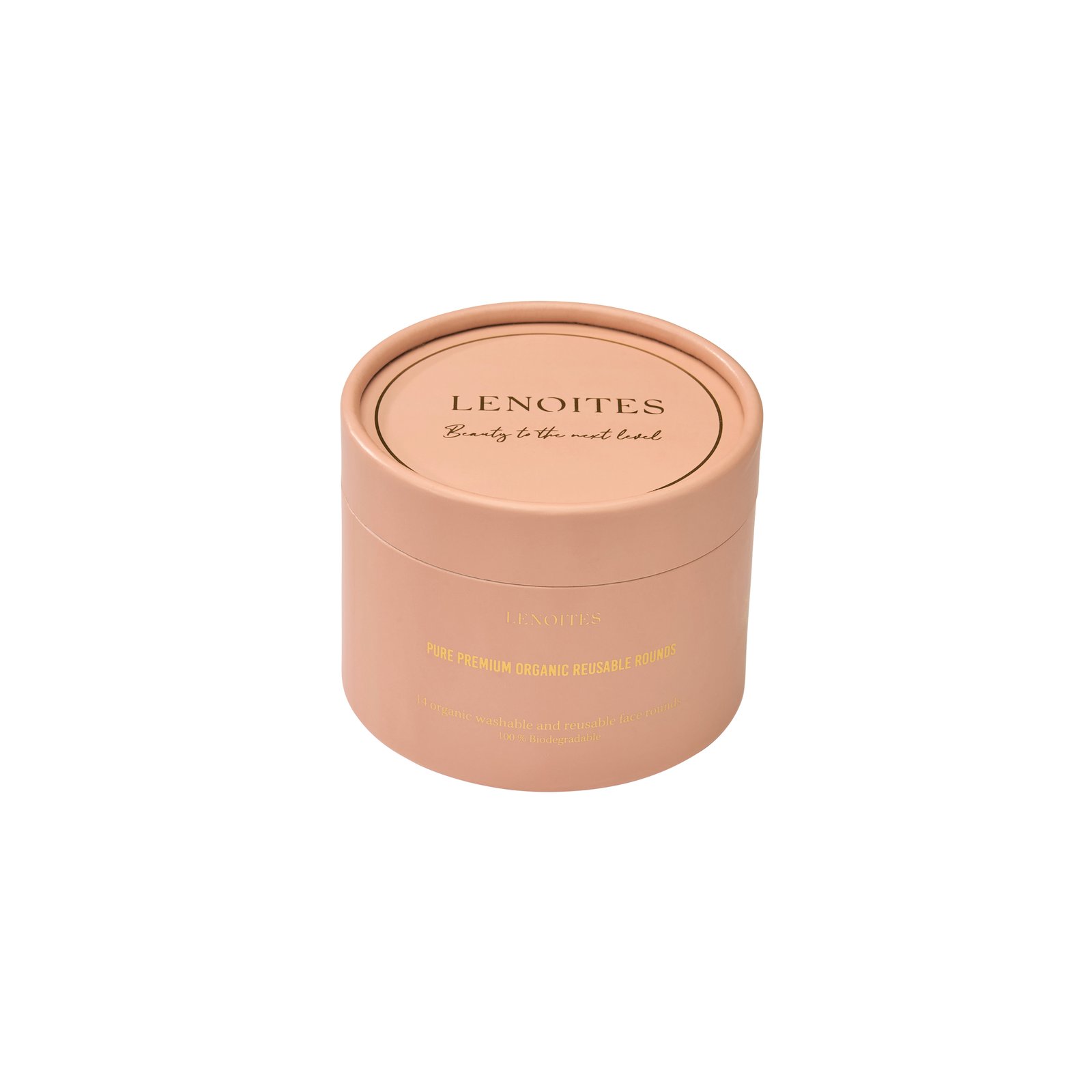 LENOITES Pure Premium Organic Reusable Rounds 14 st
