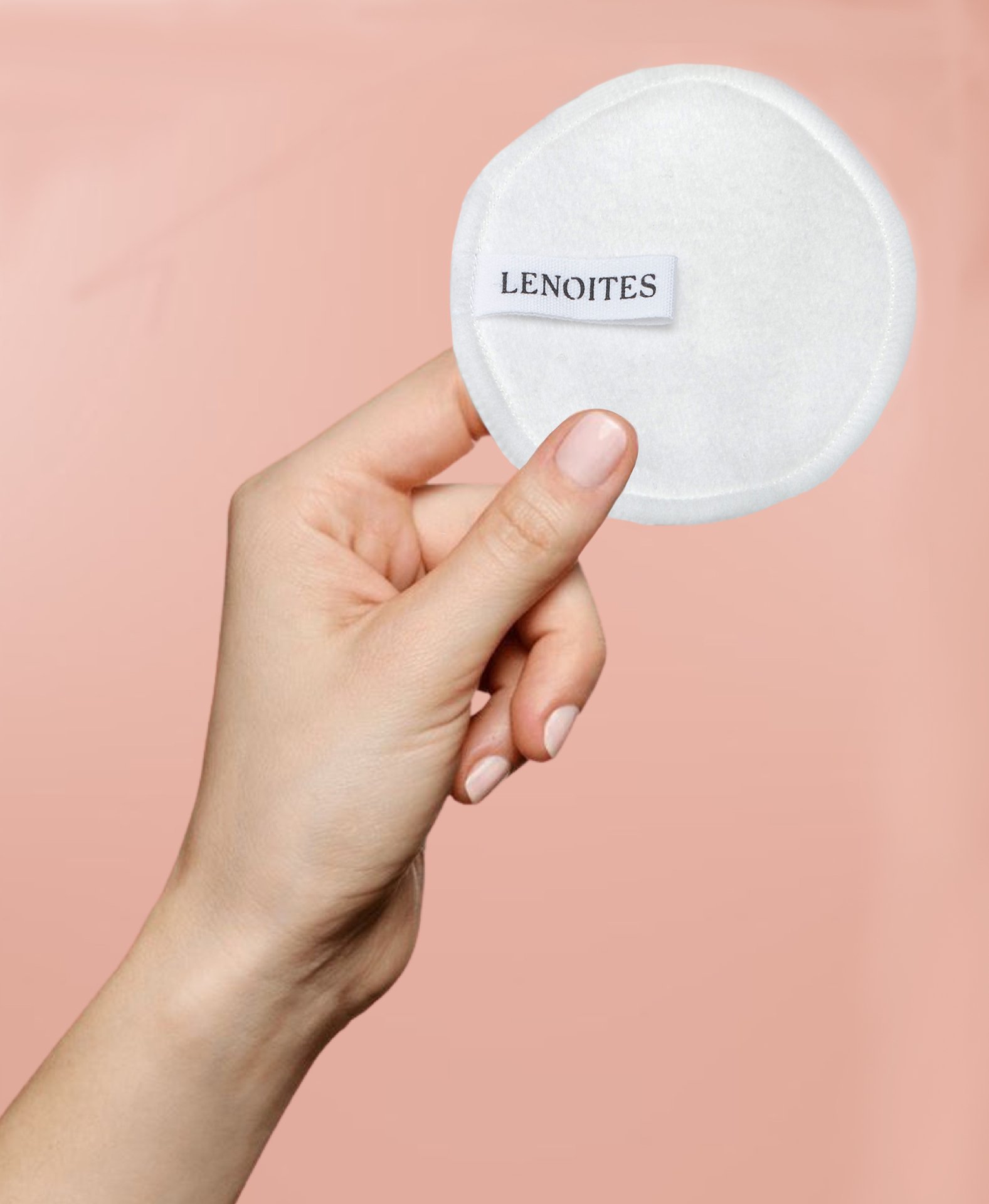 LENOITES Pure Premium Organic Reusable Rounds 14 st