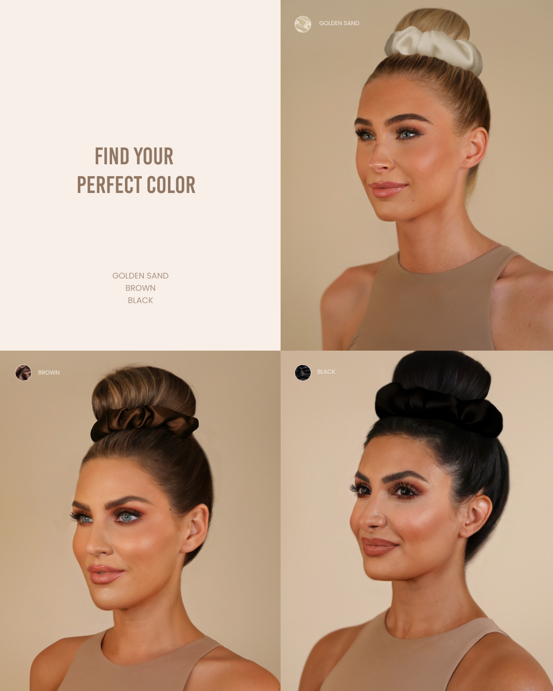 Lenoites BlowoutTie® in Mulberry Silk Mocha Espresso Mini