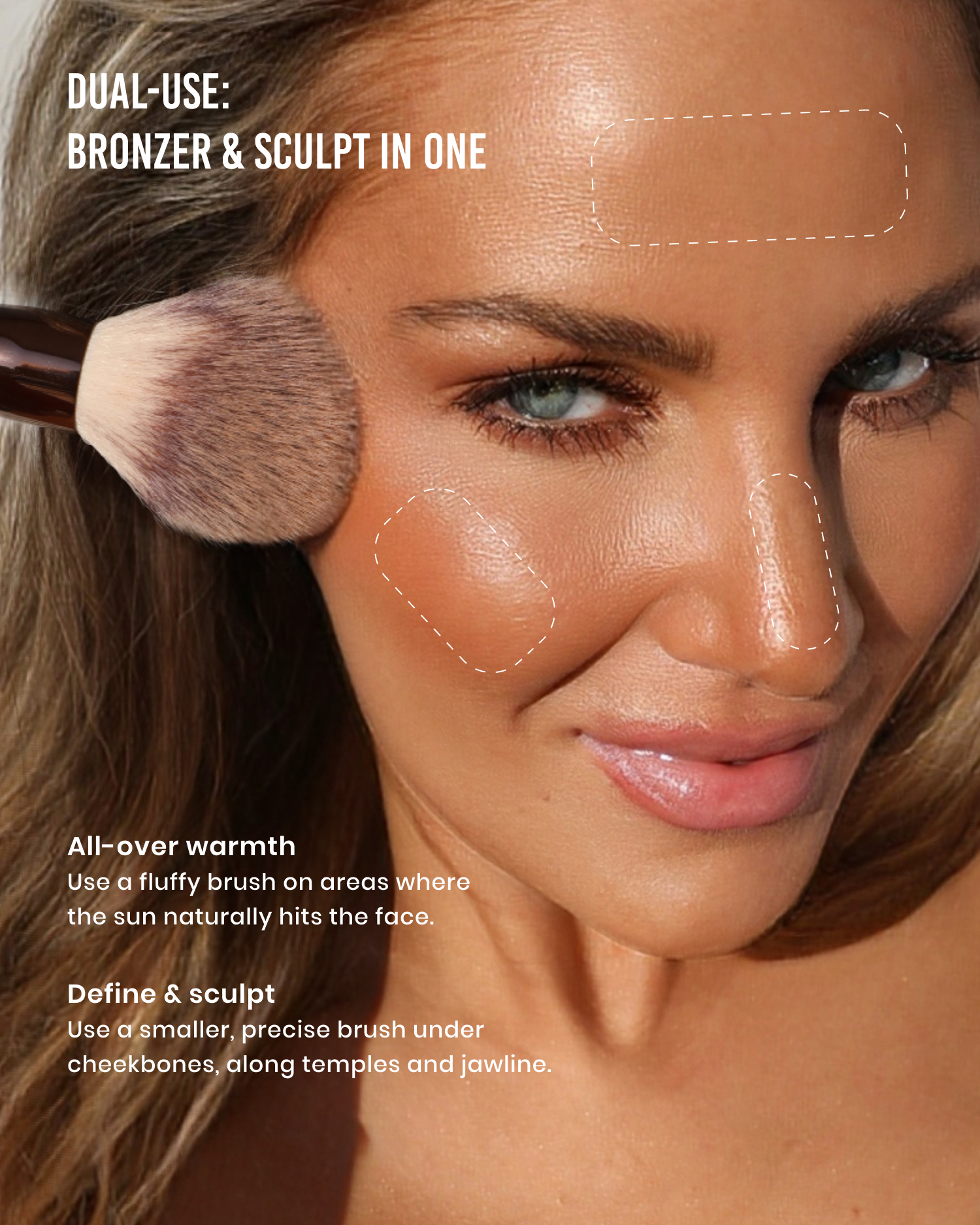 Lenoites Silky Blurring Powder Bronzer Medium to Deep 8,5 g