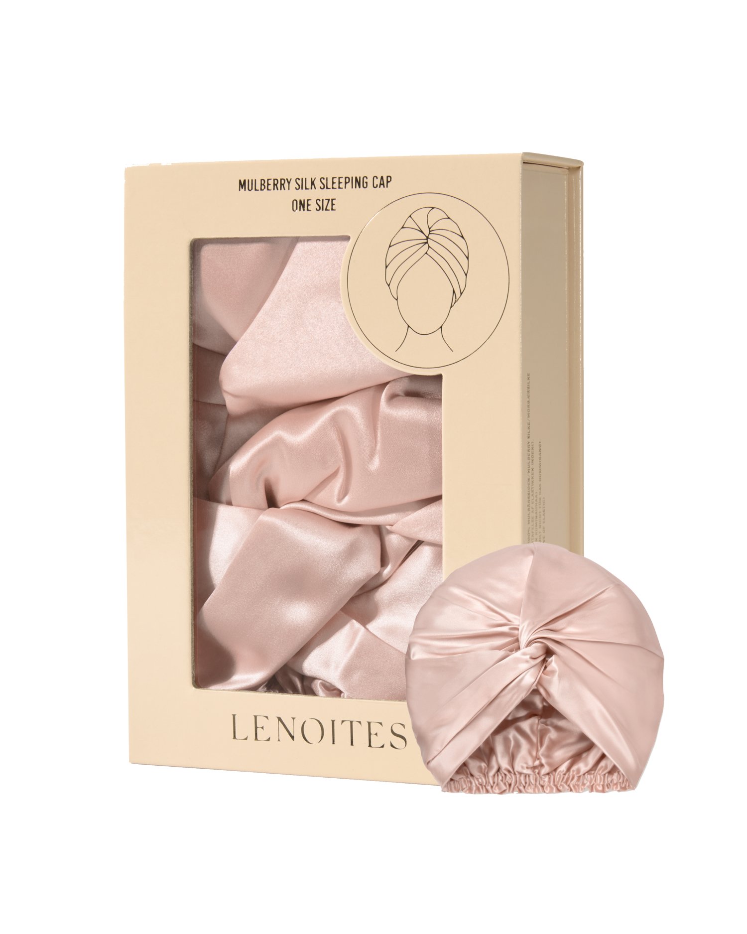 Lenoites Mulberry Silk Sleeping Cap