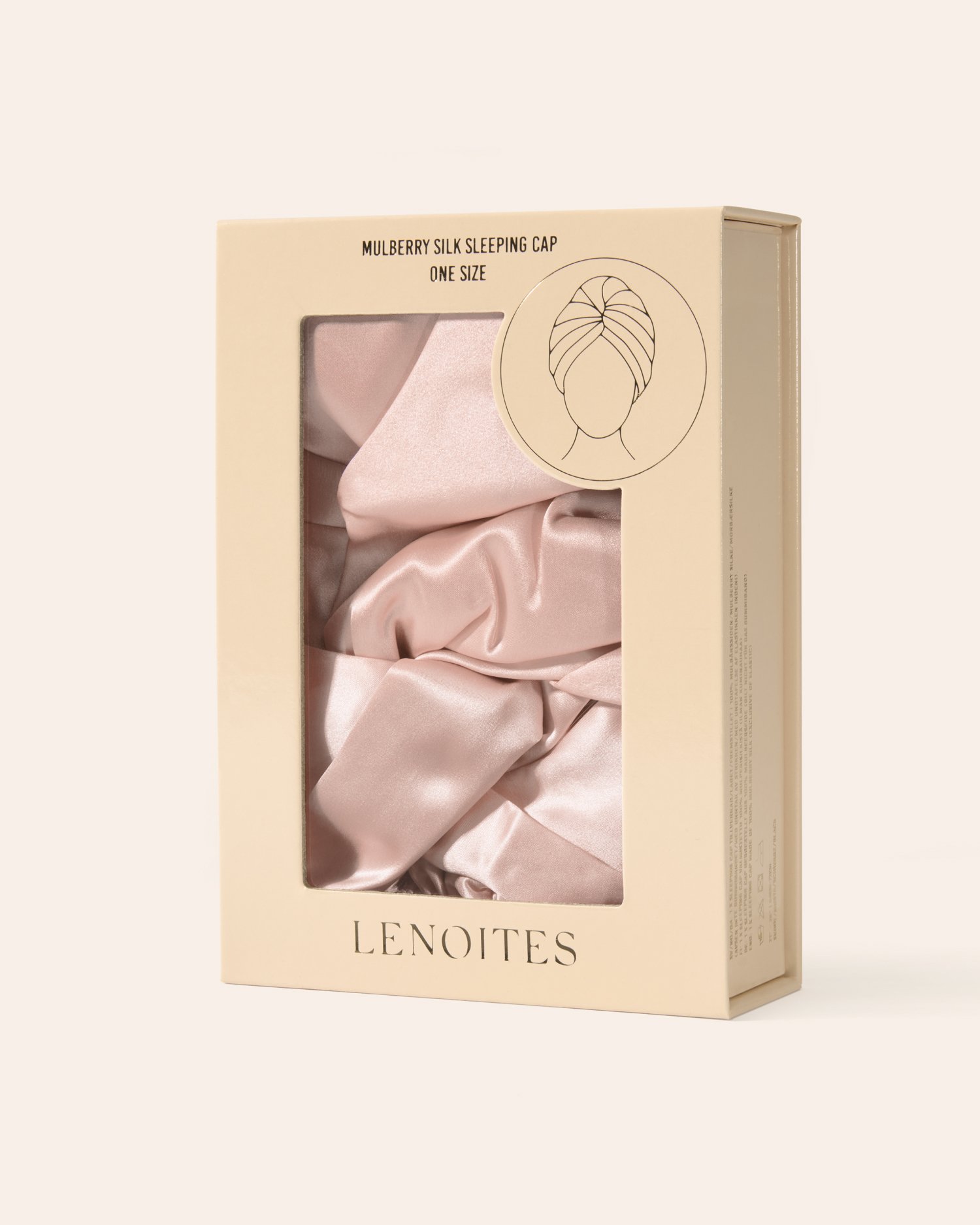 Lenoites Mulberry Silk Sleeping Cap