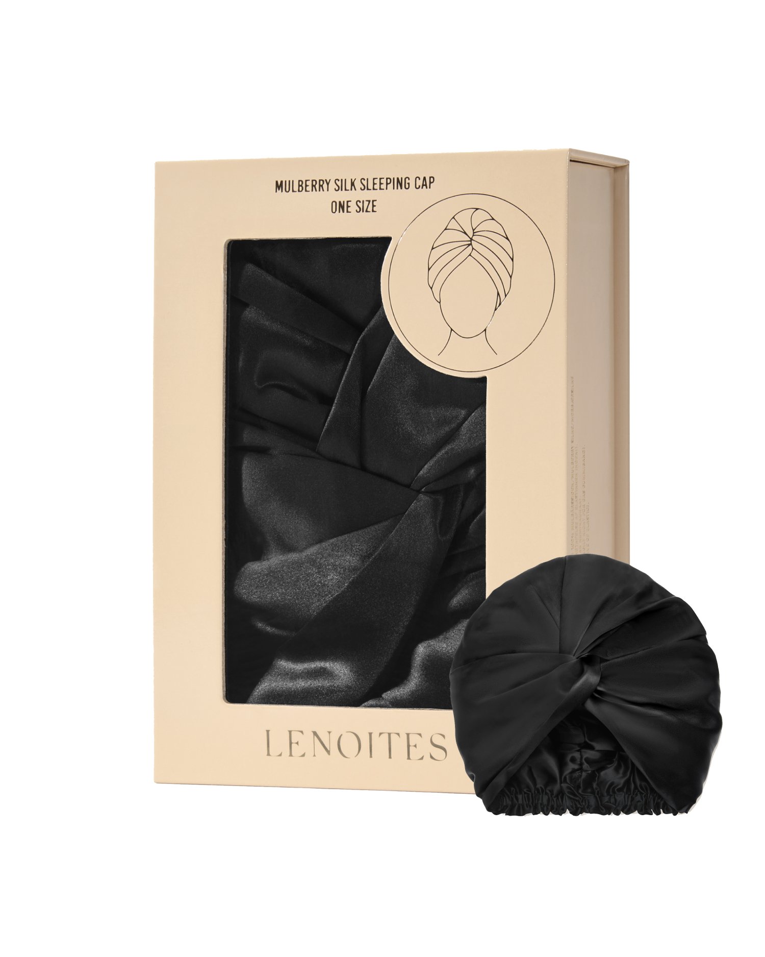 Lenoites Mulberry Silk Sleeping Cap