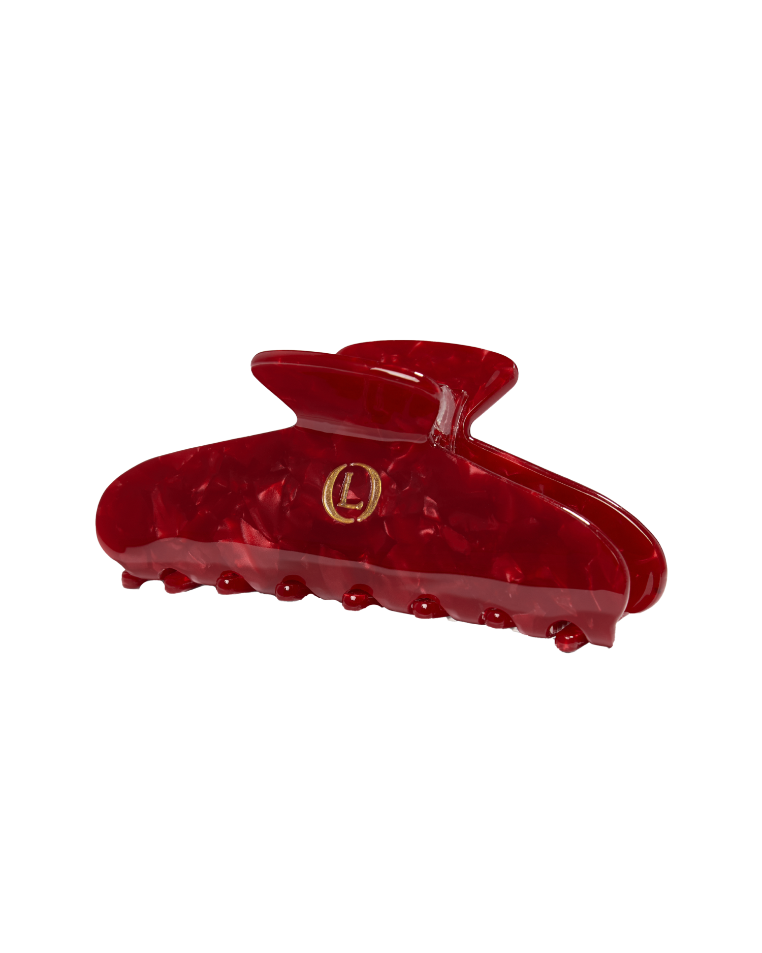 Lenoites Eco-Friendly Claw Clip Medium Red Desire