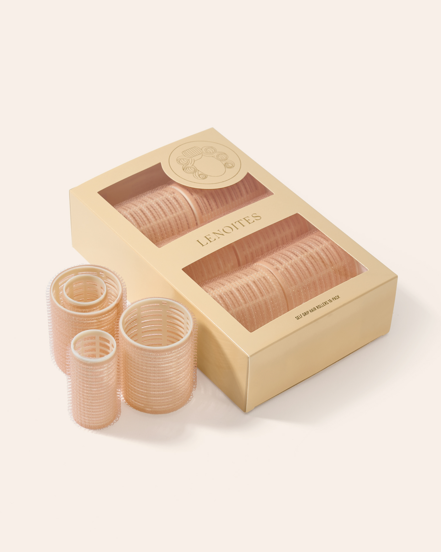 Lenoites Self Grip Hair Rollers 1 st
