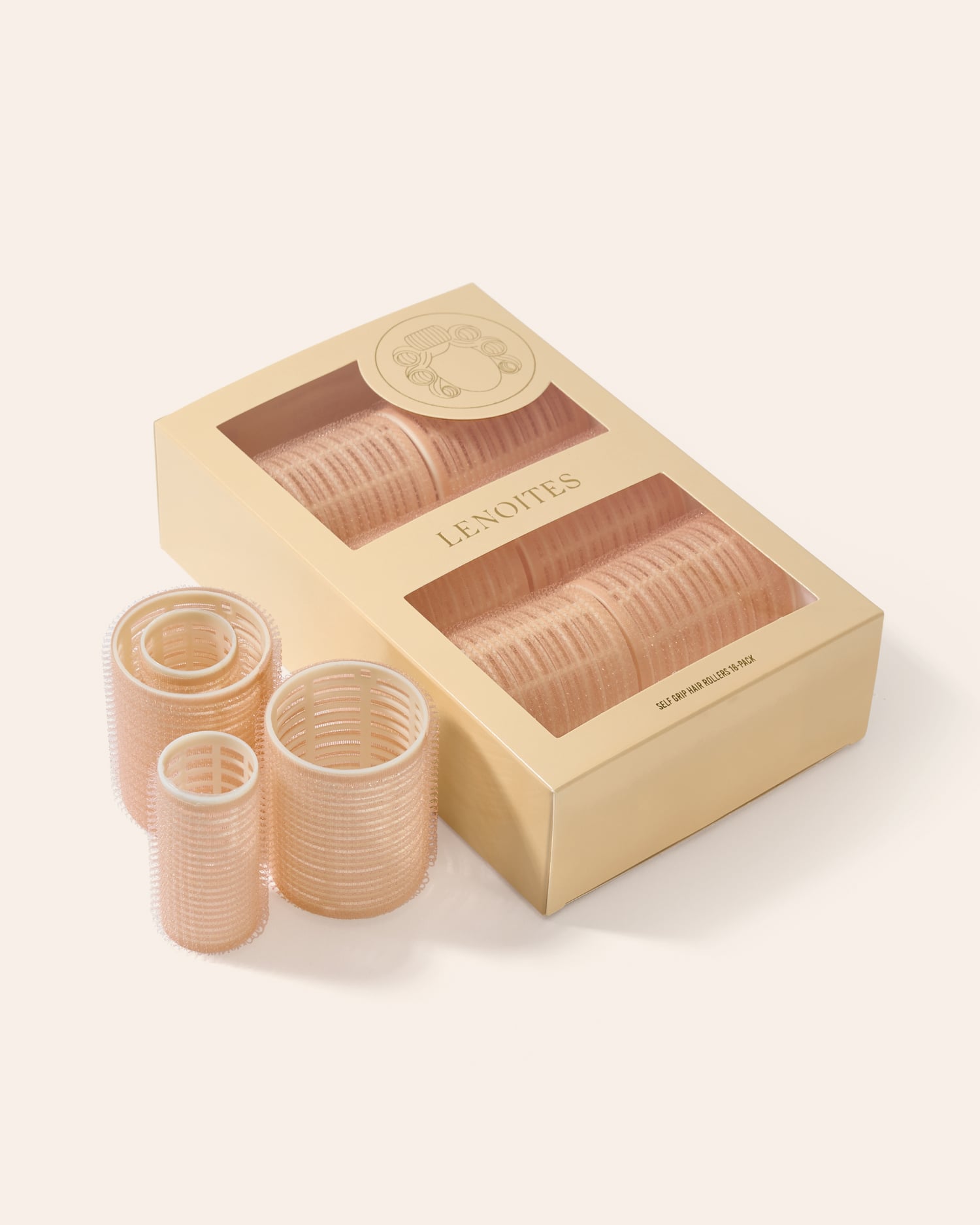 Lenoites Self Grip Hair Rollers 1 st