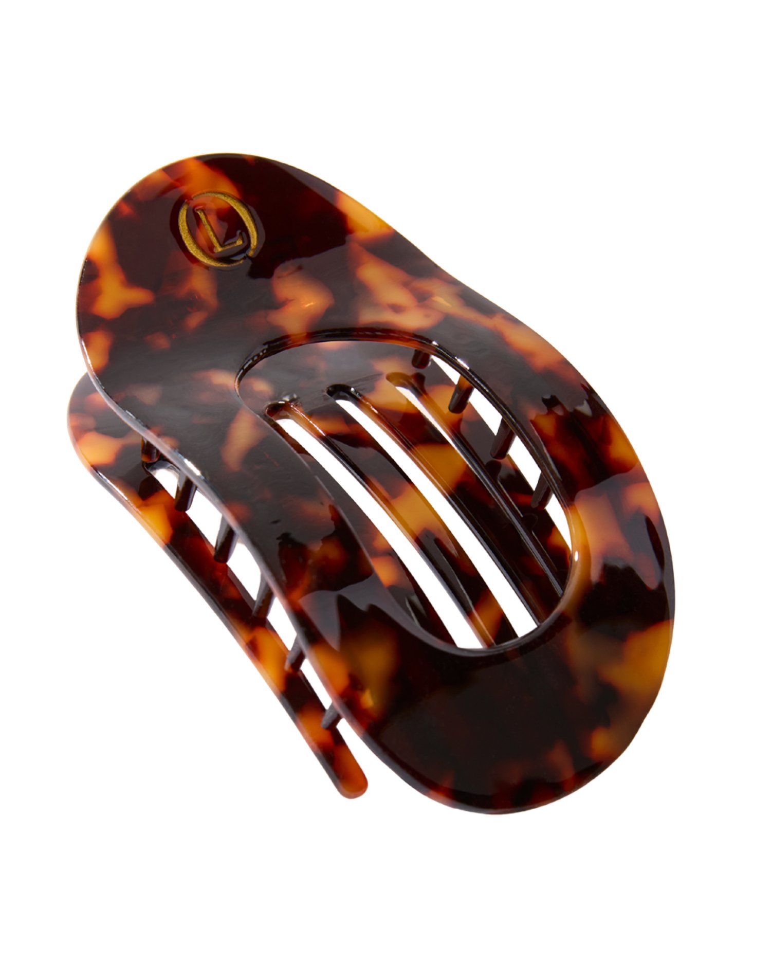 Lenoites Eco Friendly Flat Hair Clip Bronze Leopard