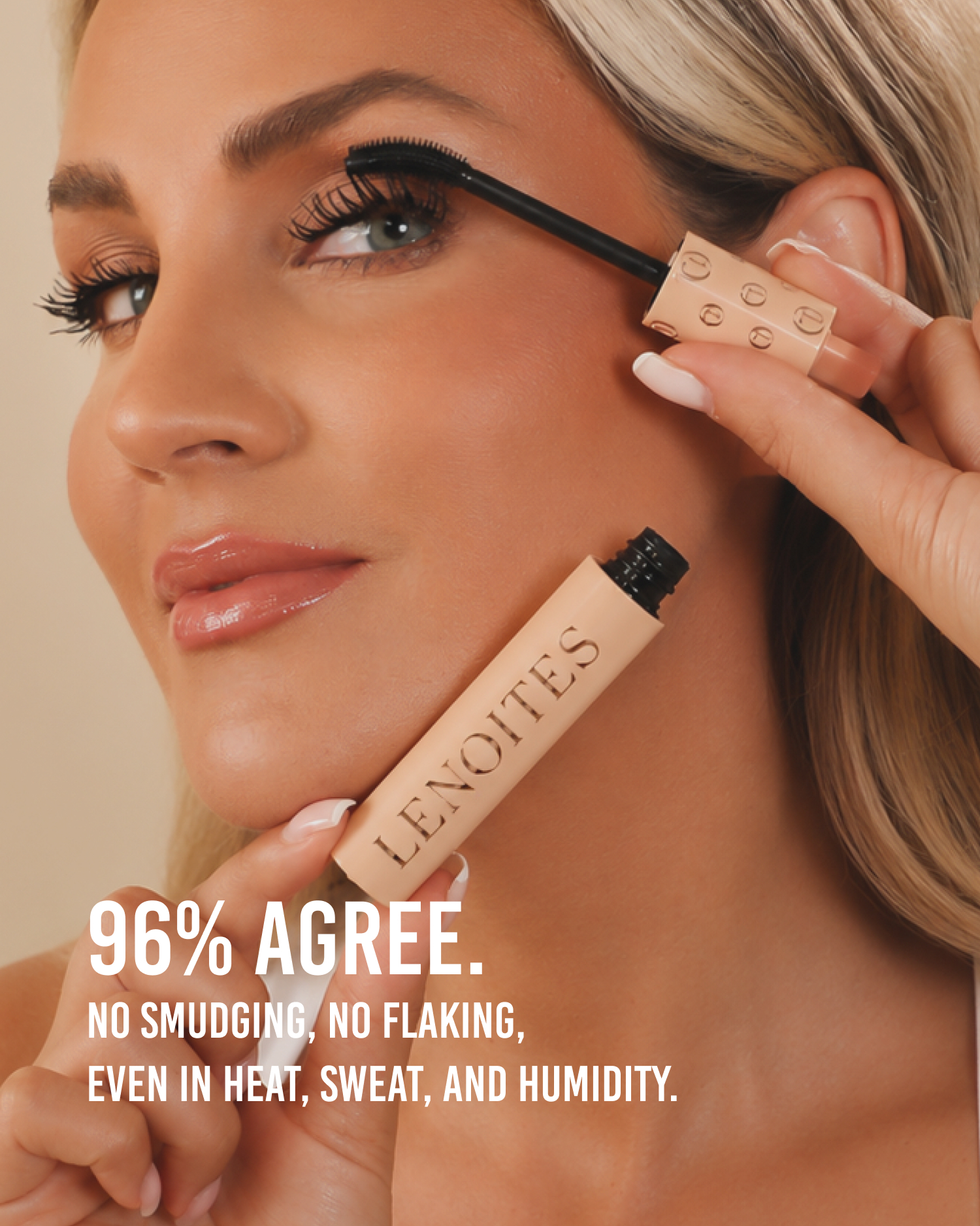 Lenoites LashSculpt Serum Infused Mascara Black