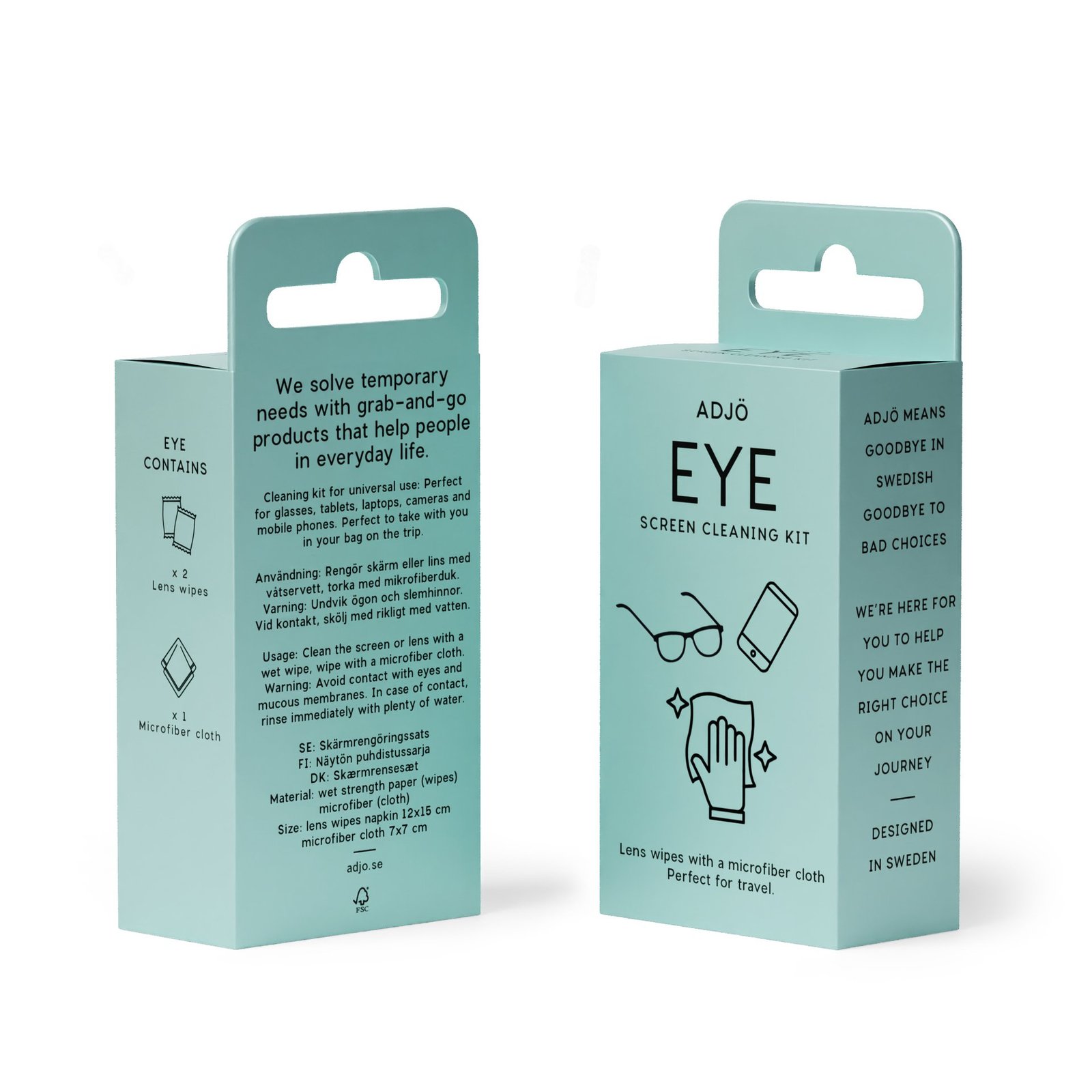 ADJÖ Eye Screen Cleaning