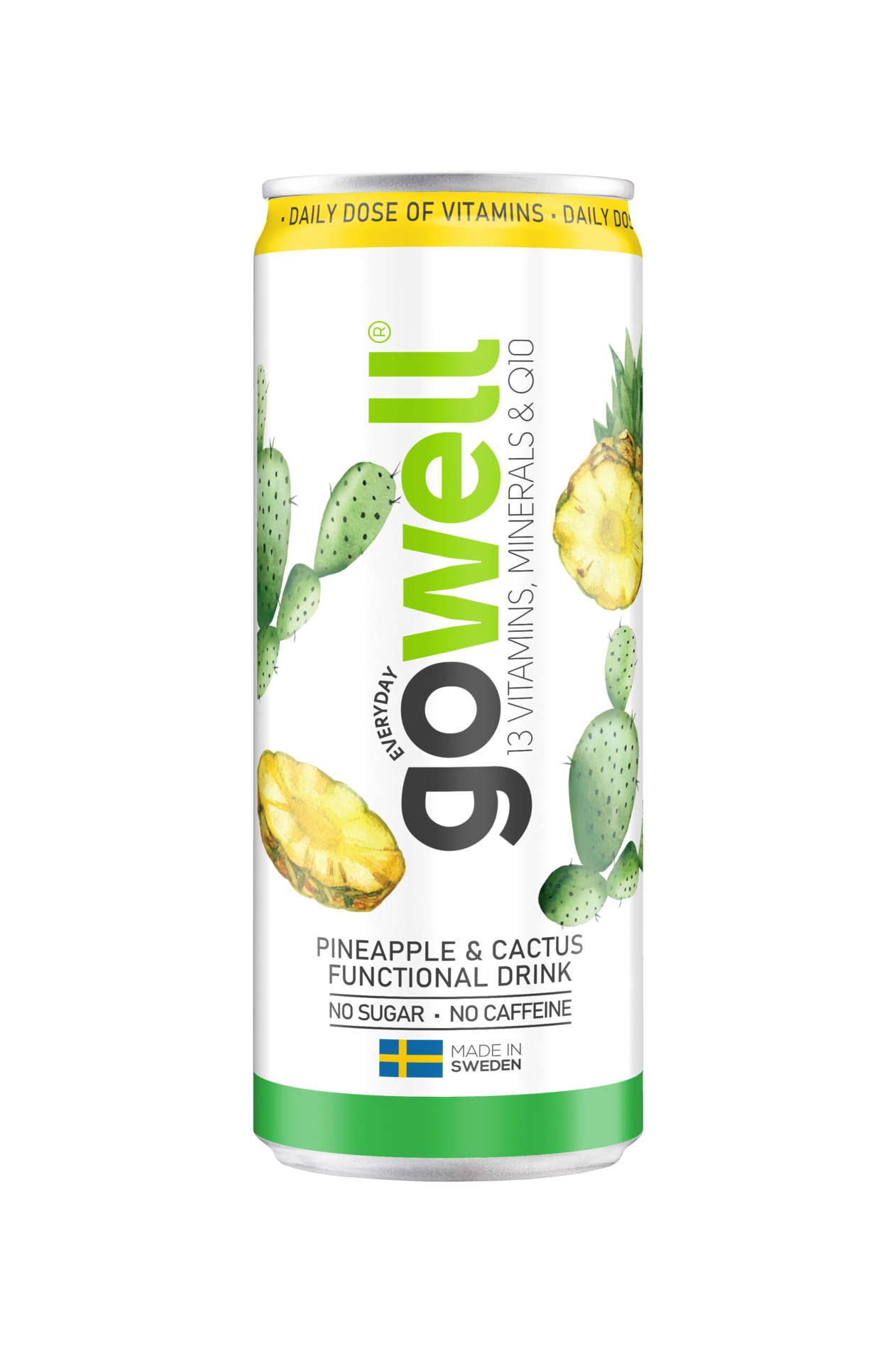 Gowell Ananas Kaktus 330 ml