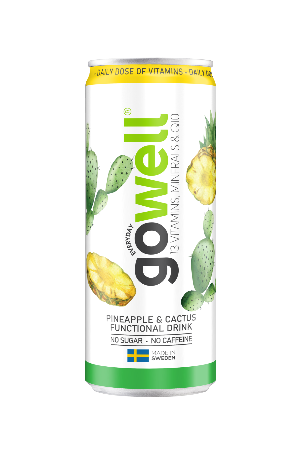 Gowell Ananas Kaktus 330 ml