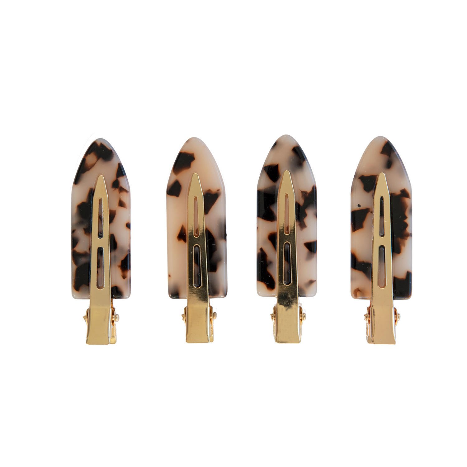 ByBarb Make-up Clips Sköldpadda 4 st