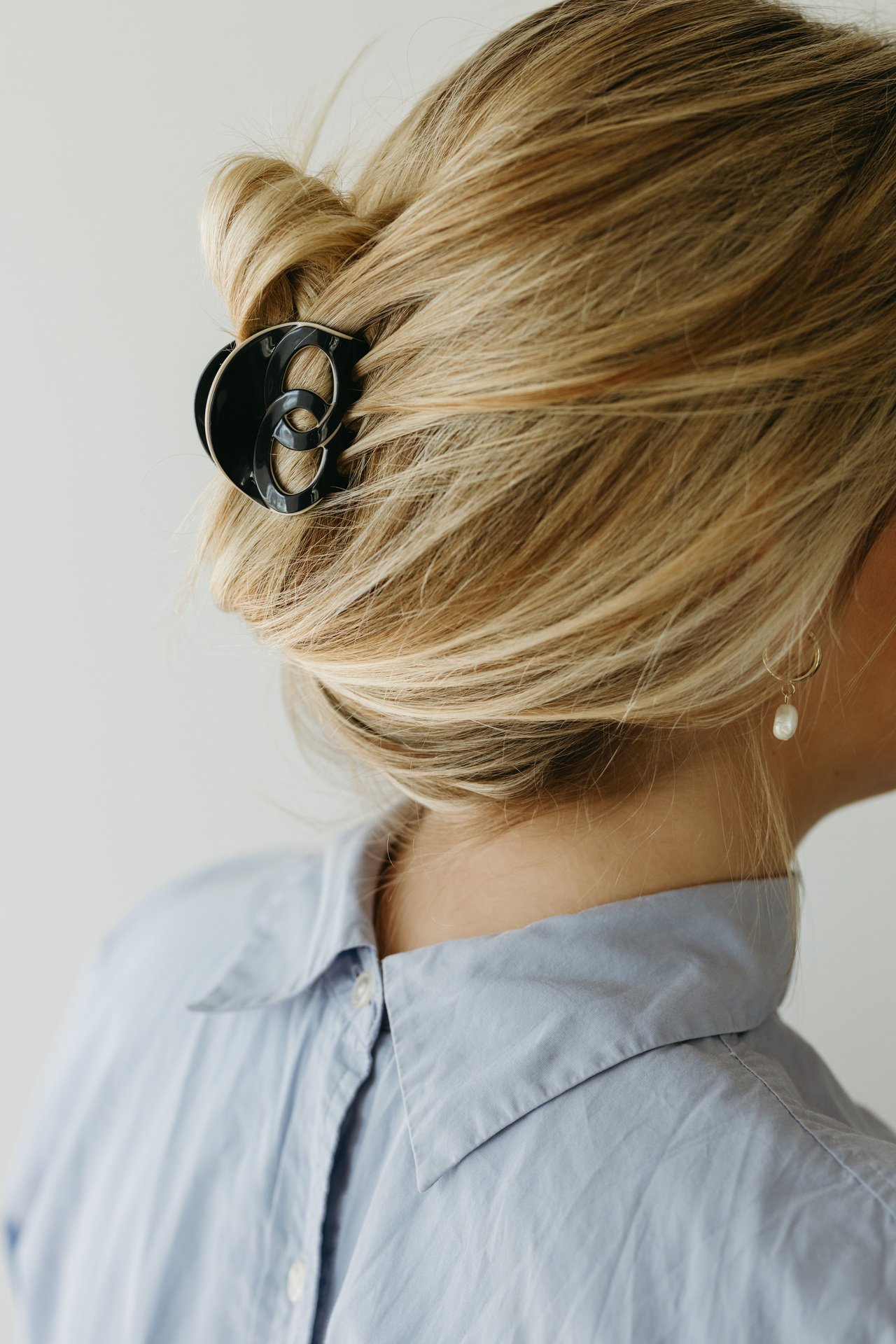 ByBarb Mindre Hårklämma Coco Svart 1 st