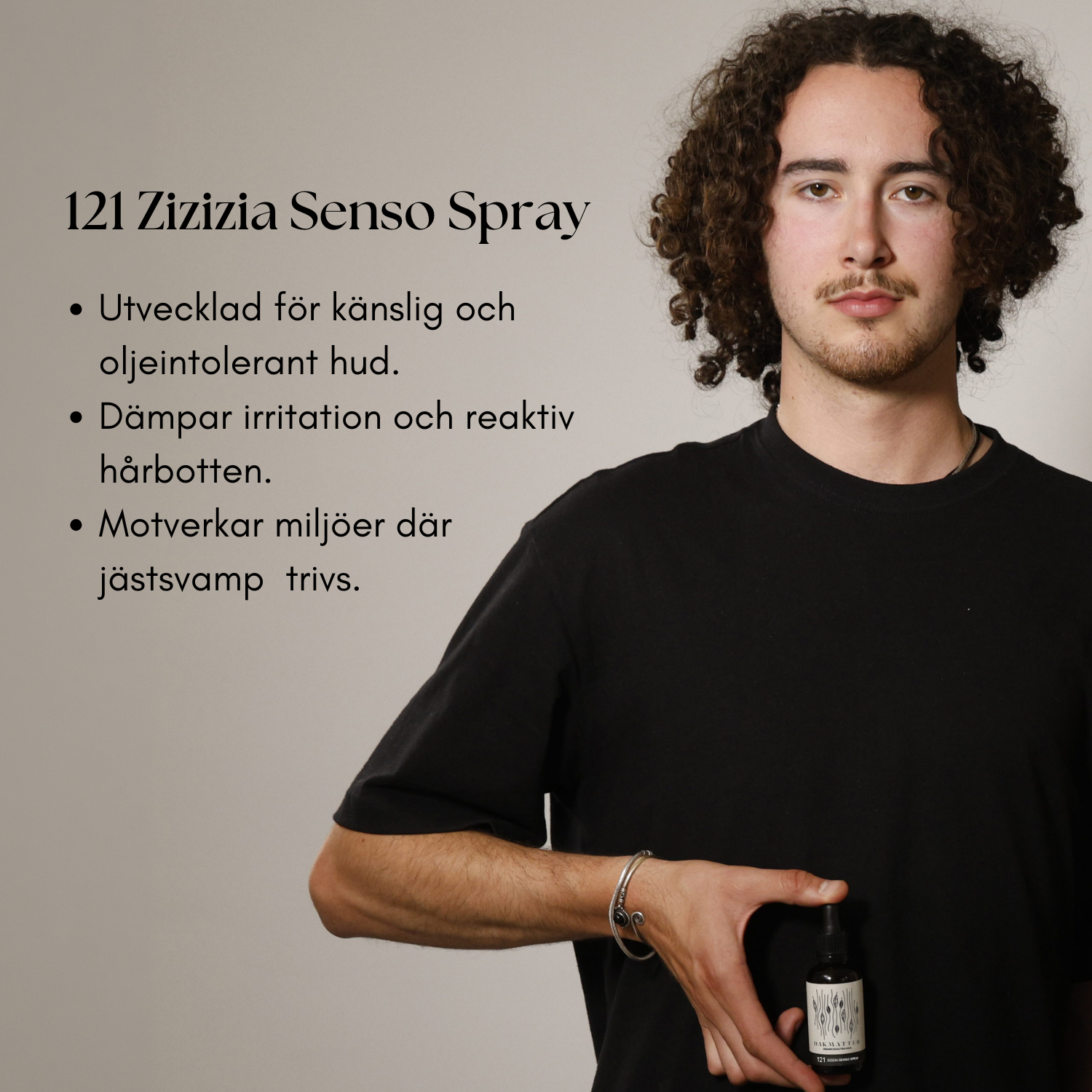 Dakmatter 121 Zizizia Senso Spray Skalpserum 50 ml