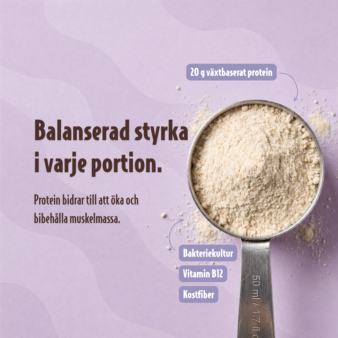Heey! Protein & Biotics Vanilla 500 g