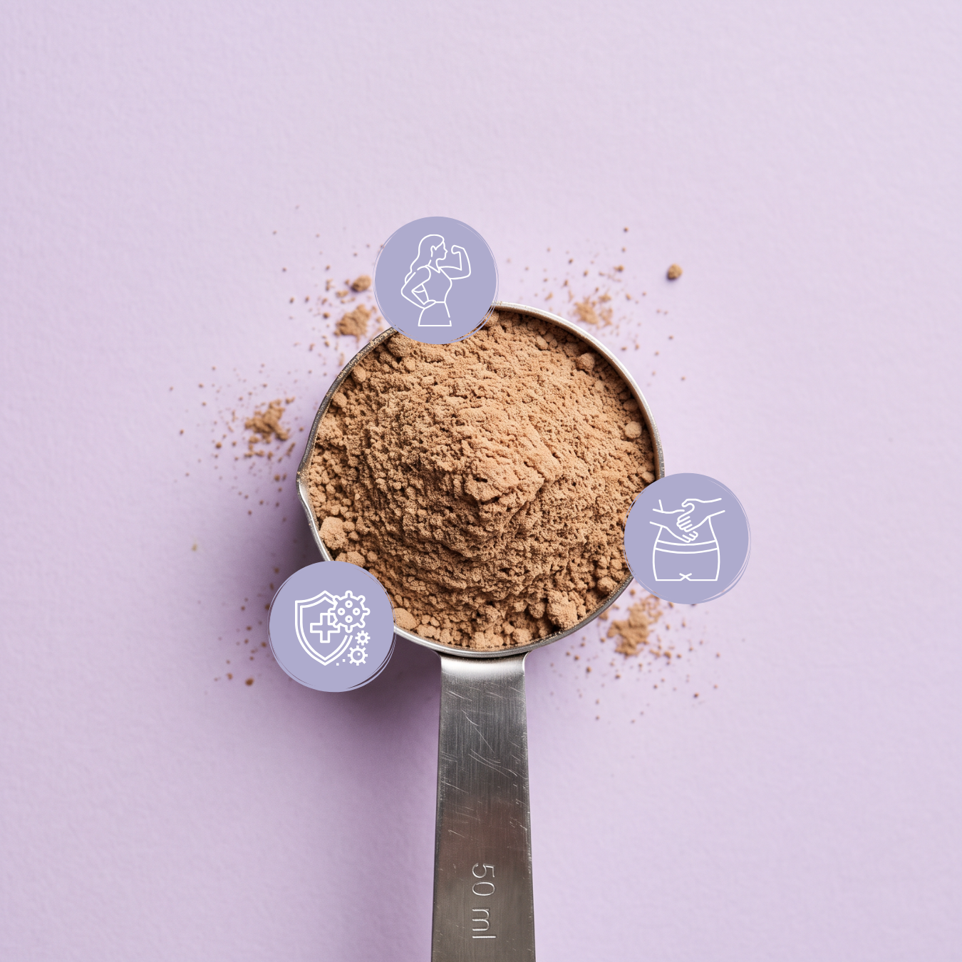 Heey! Protein & Biotics Chocolate 500 g