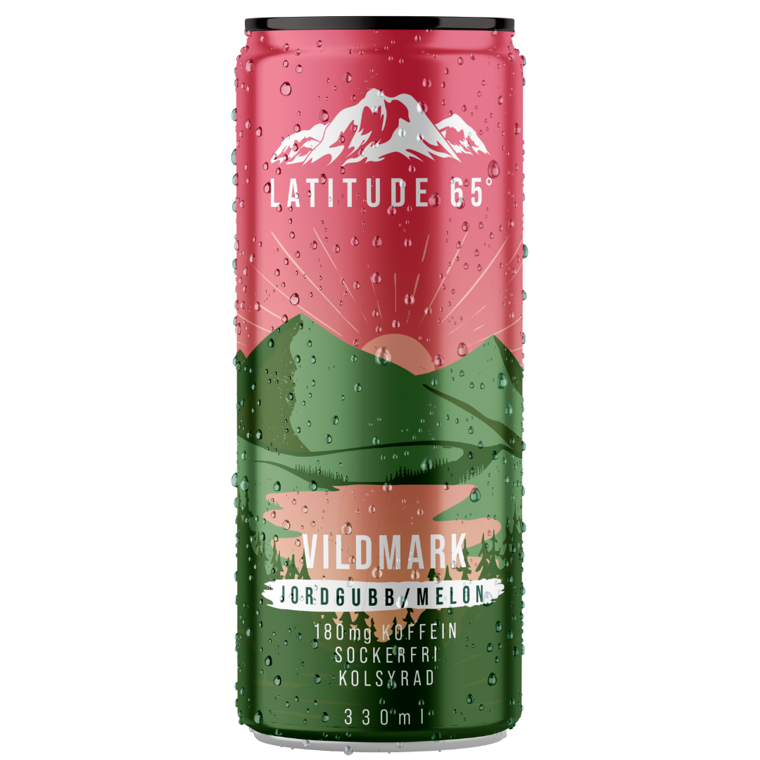 Latitude 65 Vildmark Jordgubb/Melon 330 ml