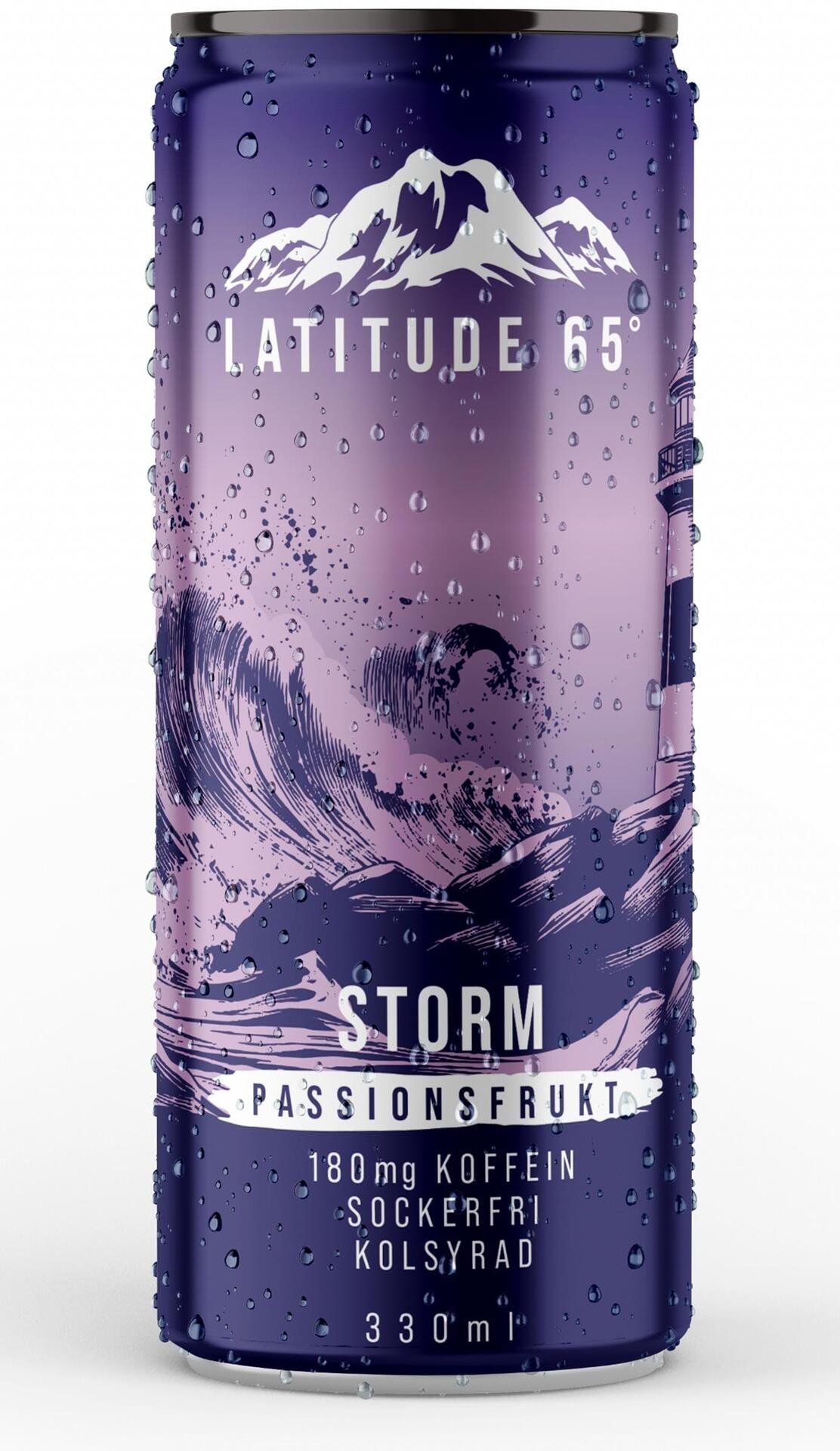 Latitude 65 Storm- Passionsfrukt 330 ml